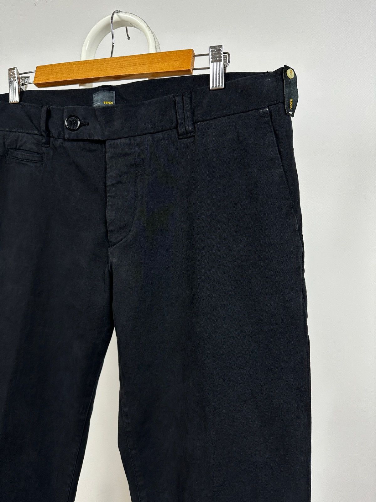 Fendi Fendi Black Trousers Pants Size US 34 / EU 50 - 4 Thumbnail