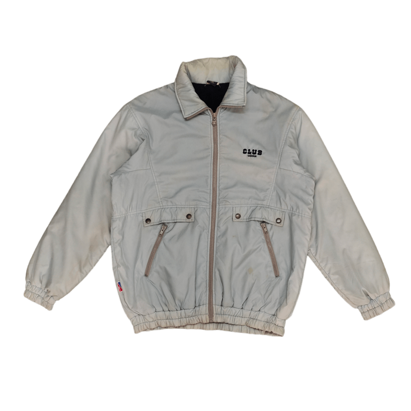 Adidas 1990s Adidas Club Blanket Jacket Size US L / EU 52-54 / 3 - 1 Thumbnail