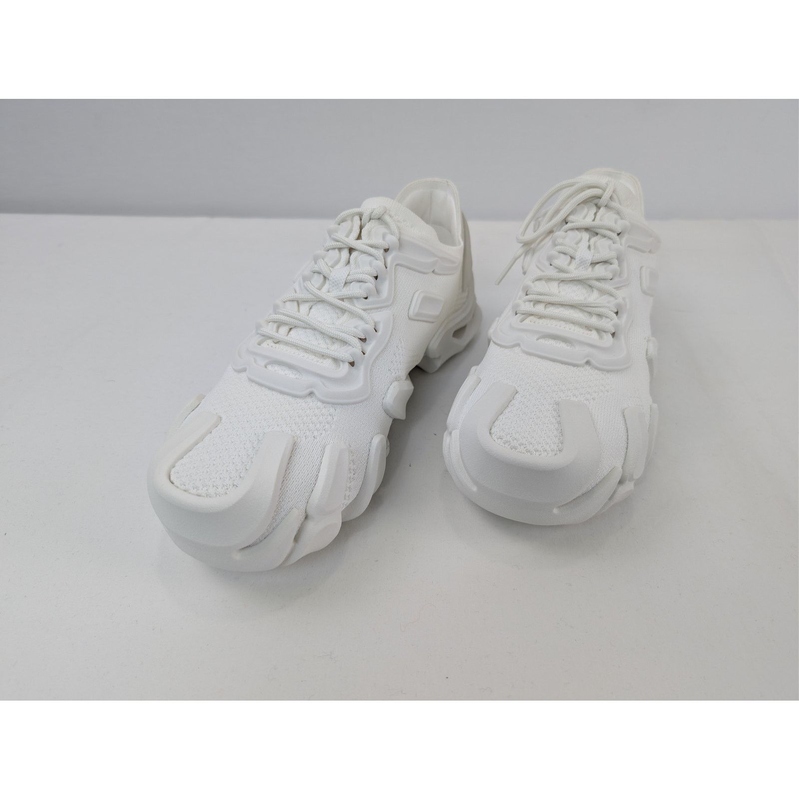 Bottega Veneta o1rshd1 Flex Low Top Sneakers in Optic White Size US 9 / EU 42 - 8 Thumbnail