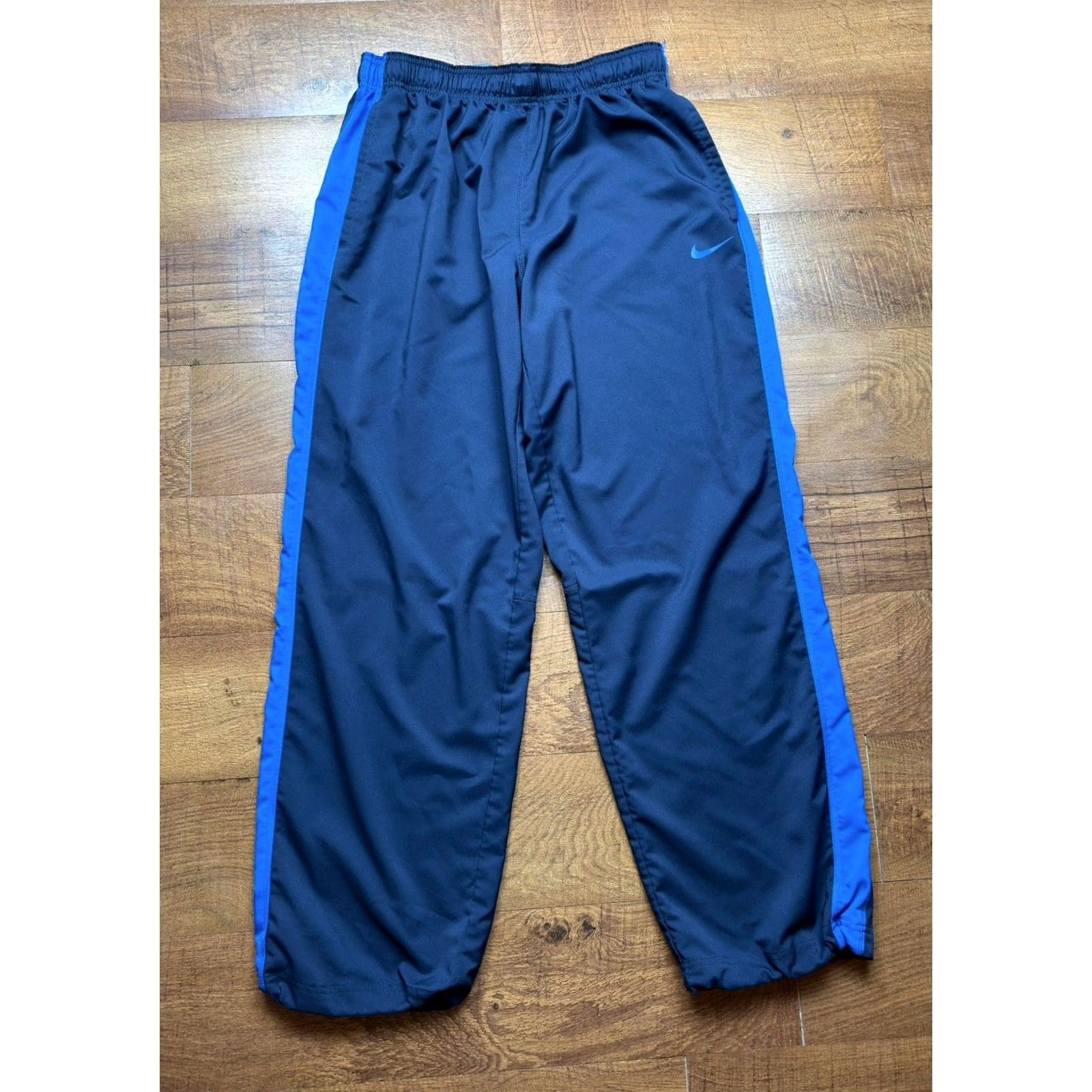Nike Nike Pants Mens Large Navy Blue Team Woven Training Track Athletic Running Size US 33 - 2 Thumbnail