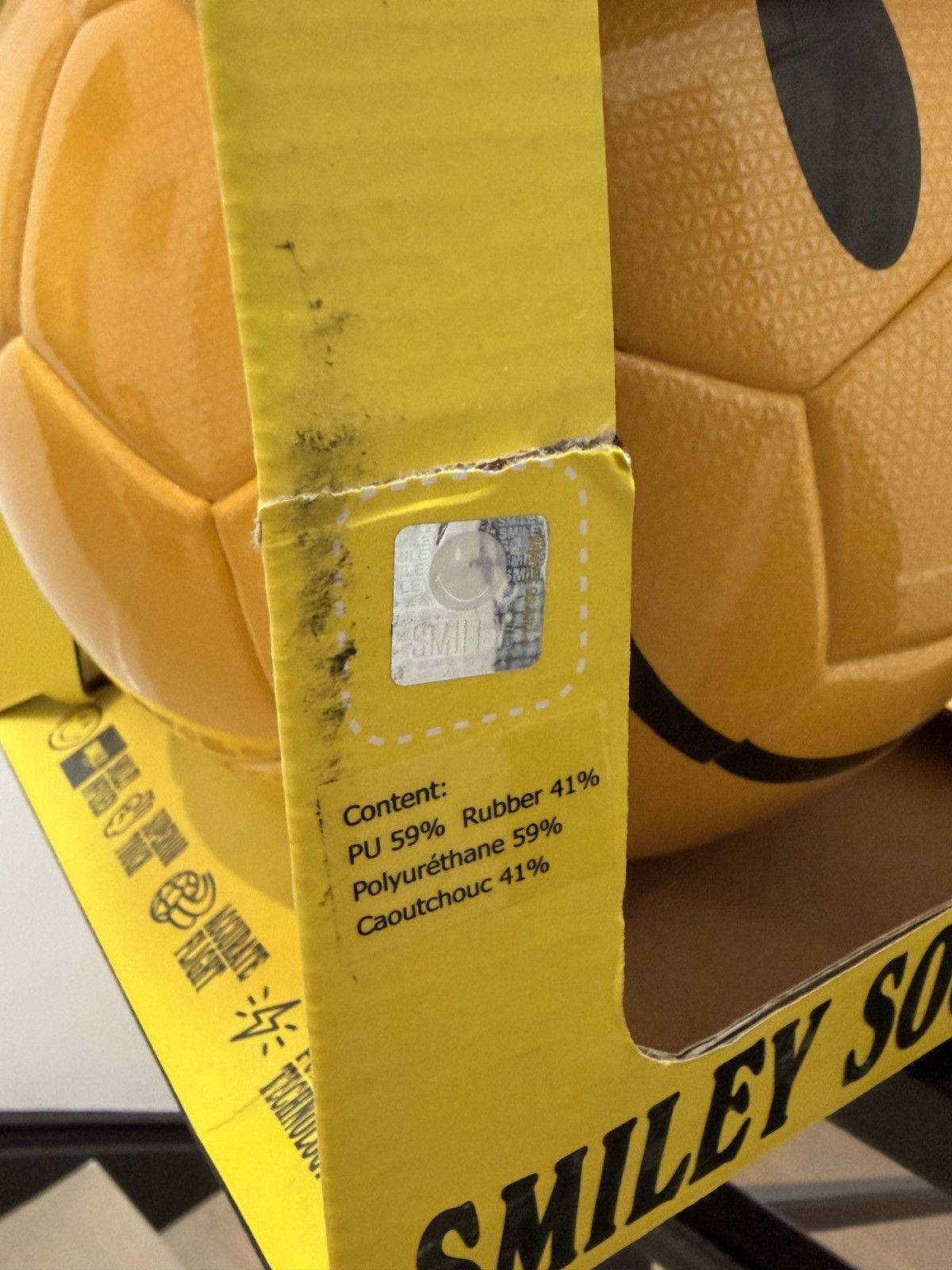 Market MARKET YELLOW SOCCERBALL Size ONE SIZE - 5 Thumbnail