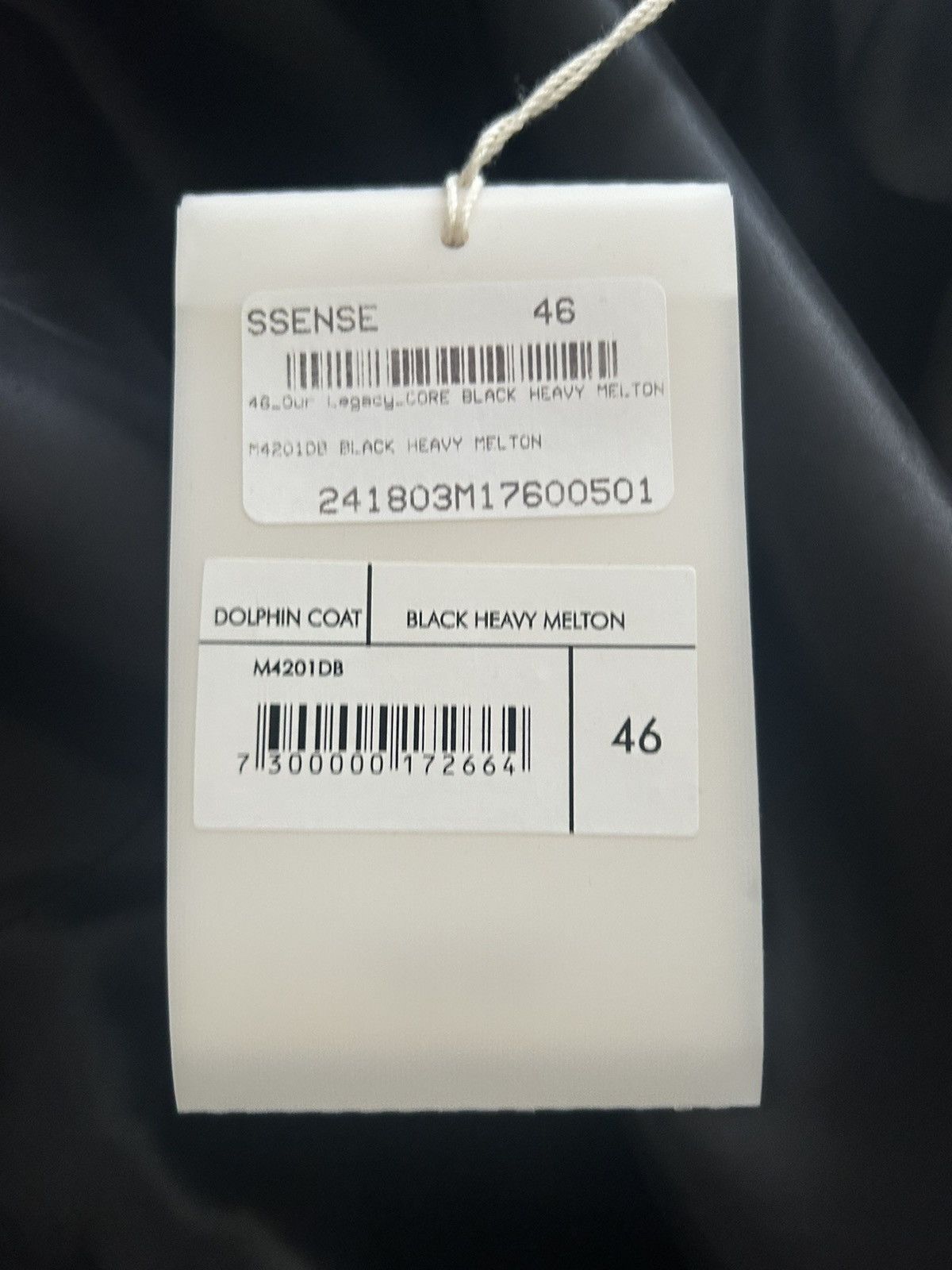 Our Legacy Our Legacy Dolphin Coat Size US S / EU 44-46 / 1 - 5 Thumbnail