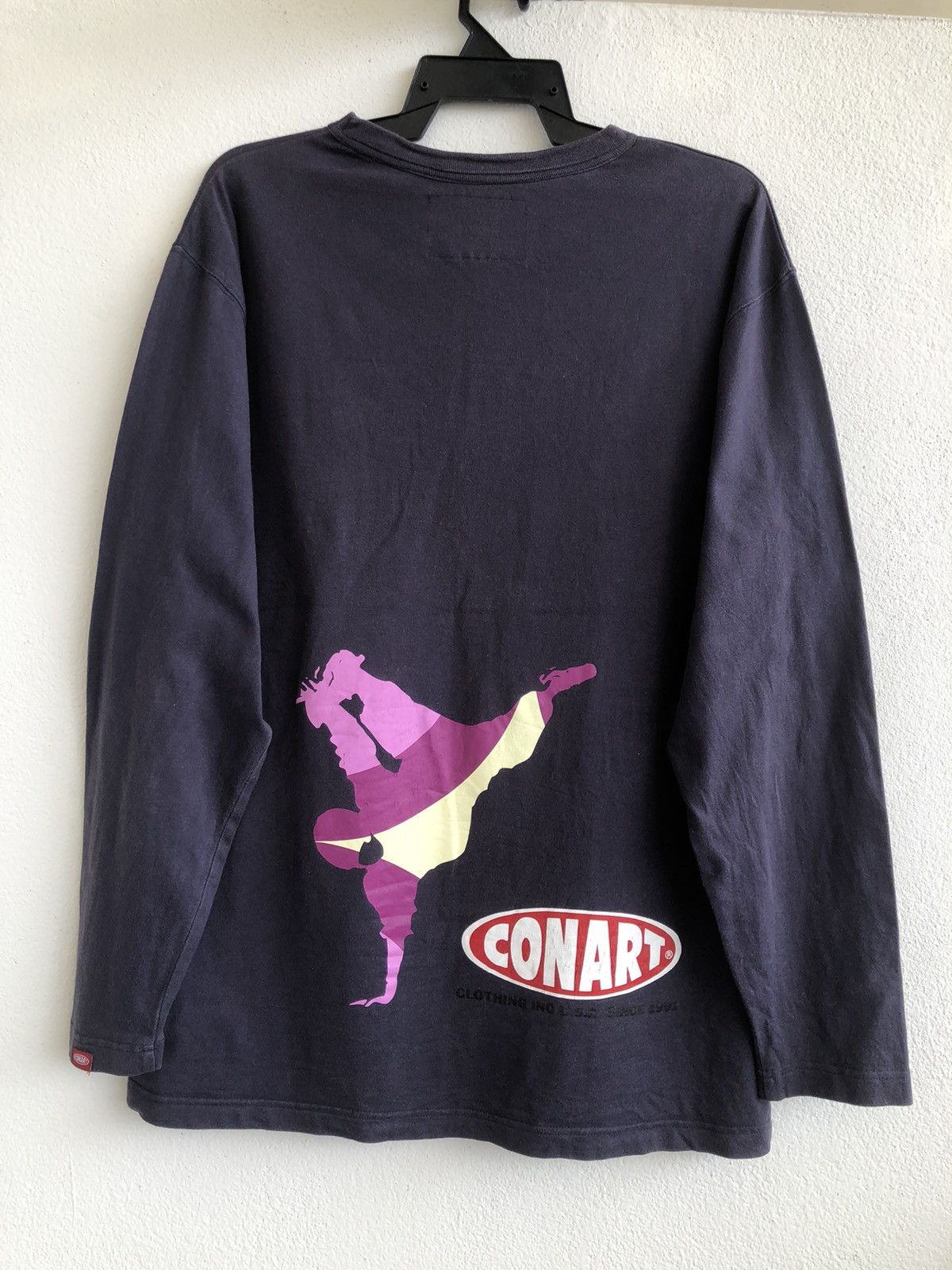Vintage Vintage CONART Skateboard Streetwear LS Shirt Size US L / EU 52-54 / 3 - 2 Thumbnail