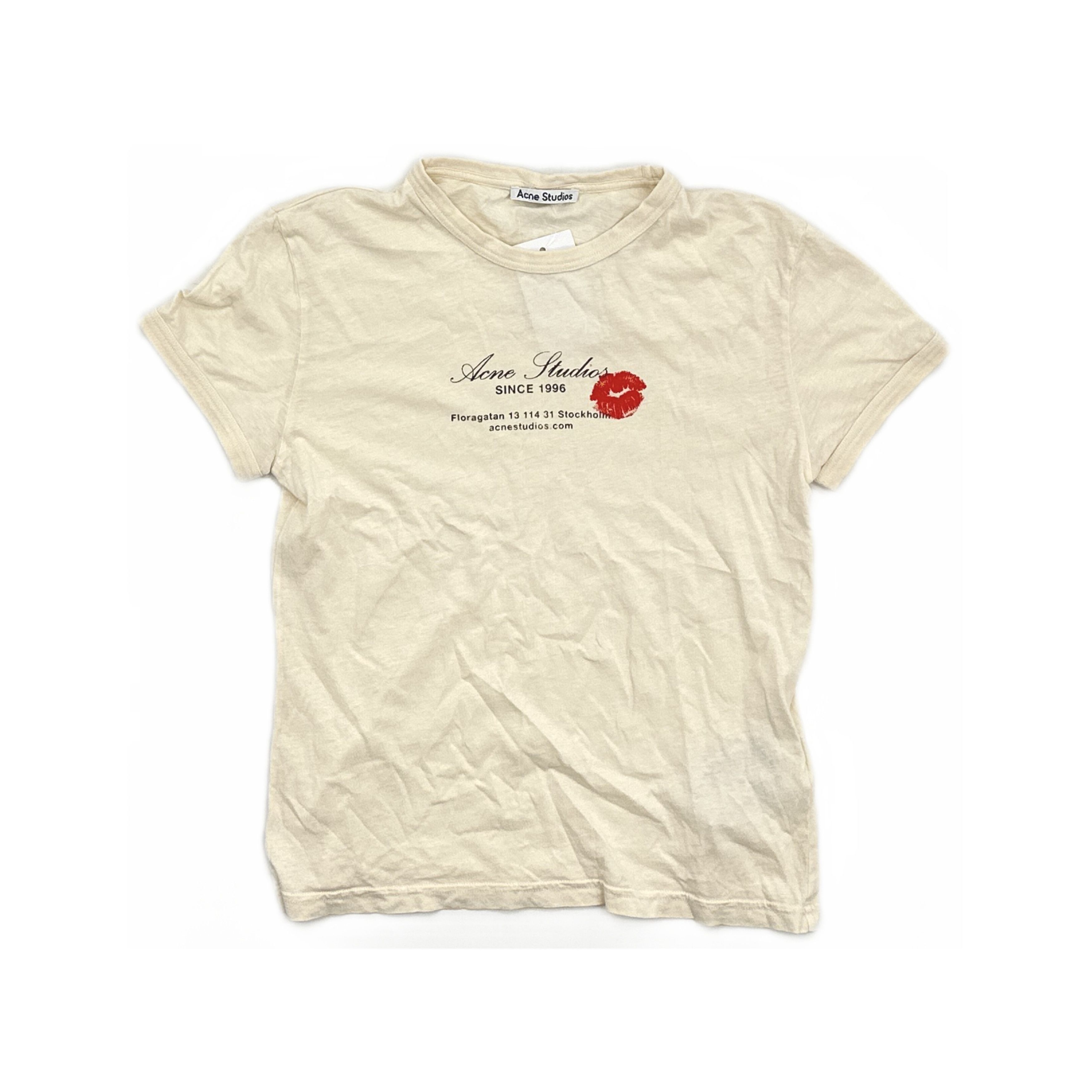 Acne Studios Acne Studios Kiss Graphic T-Shirt Size M Size M / US 6-8 / IT 42-44 - 1 Thumbnail