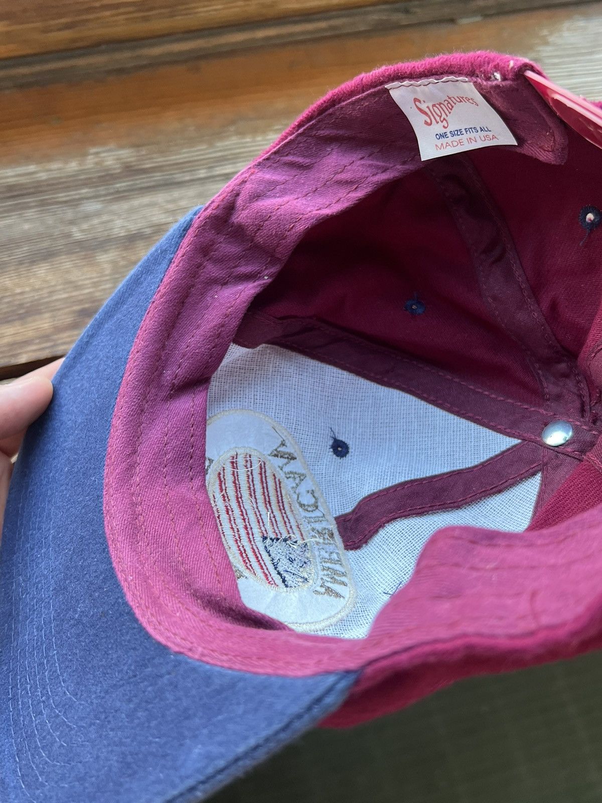 Vintage Vintage Hat American Pride Y2K Baseball Cap Size ONE SIZE - 14 Thumbnail