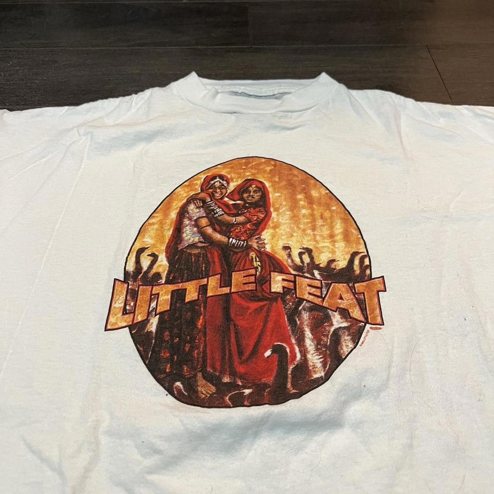 Tultex Vintage little feat ain’t had enough fun t shirt 90s RARE XL Size US XL / EU 56 / 4 - 1 Thumbnail