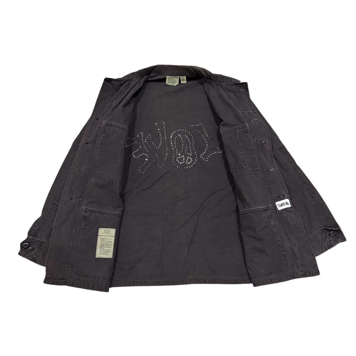 MoMA VTG Remade MOMA Patchwork "LOVE" Bdu Combat Jacket |m Size US M / EU 48-50 / 2 - 5 Thumbnail