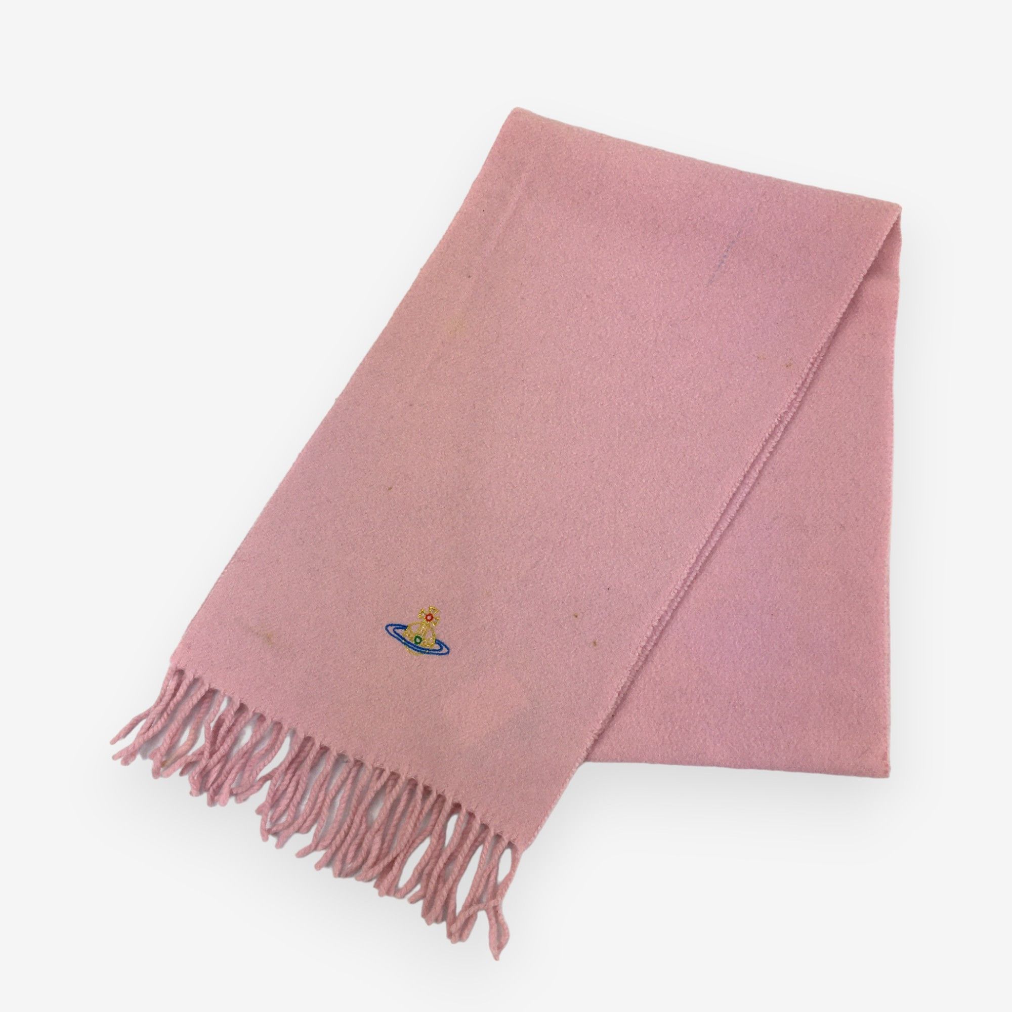 Vintage Vivienne Westwood Scarf Muffler Orbs Wool Scarves