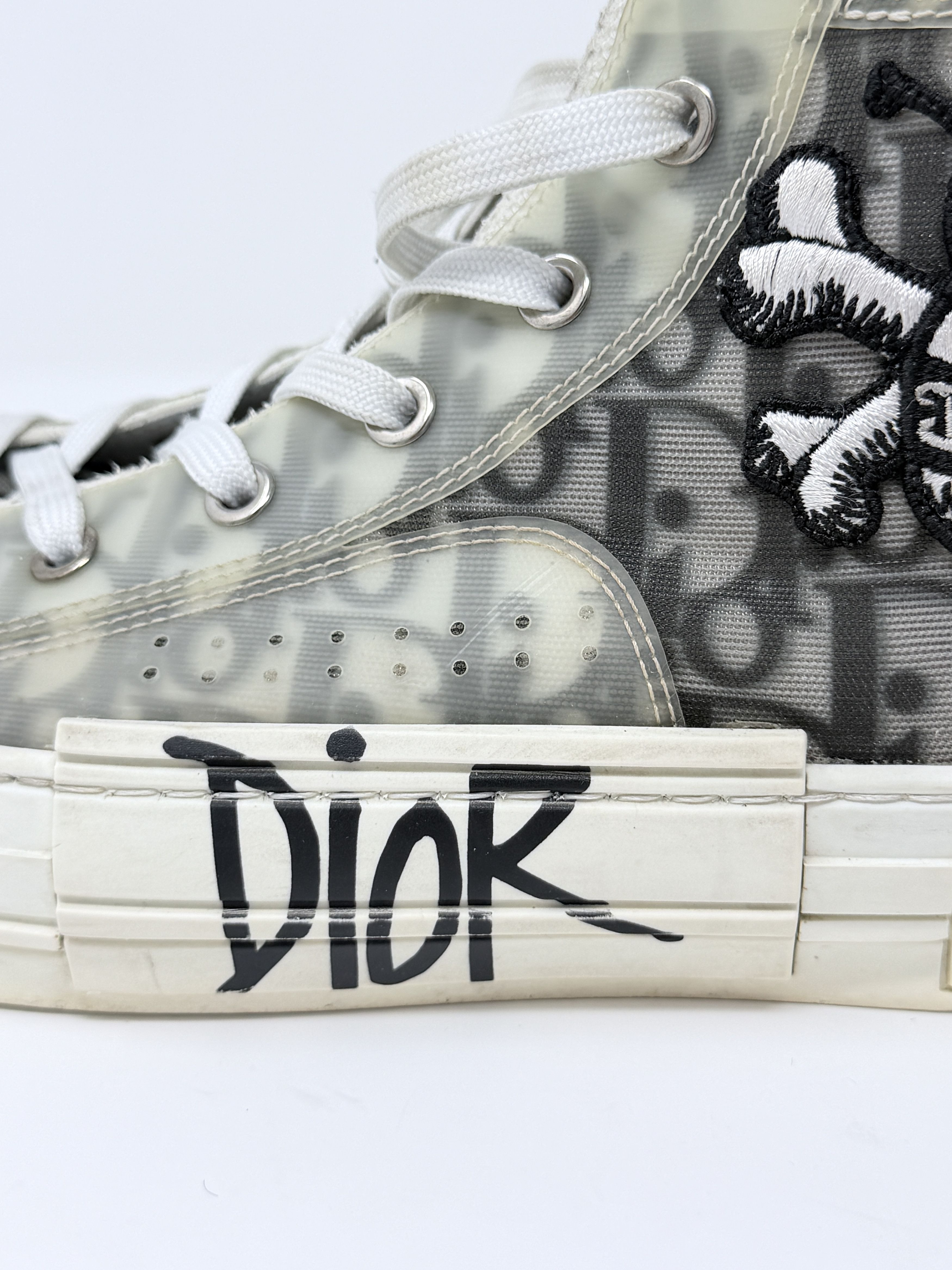 Dior × Stussy Dior Shawn Stussy B23 High Top Sneaker Bee Size US 7 / EU 40 - 11 Thumbnail