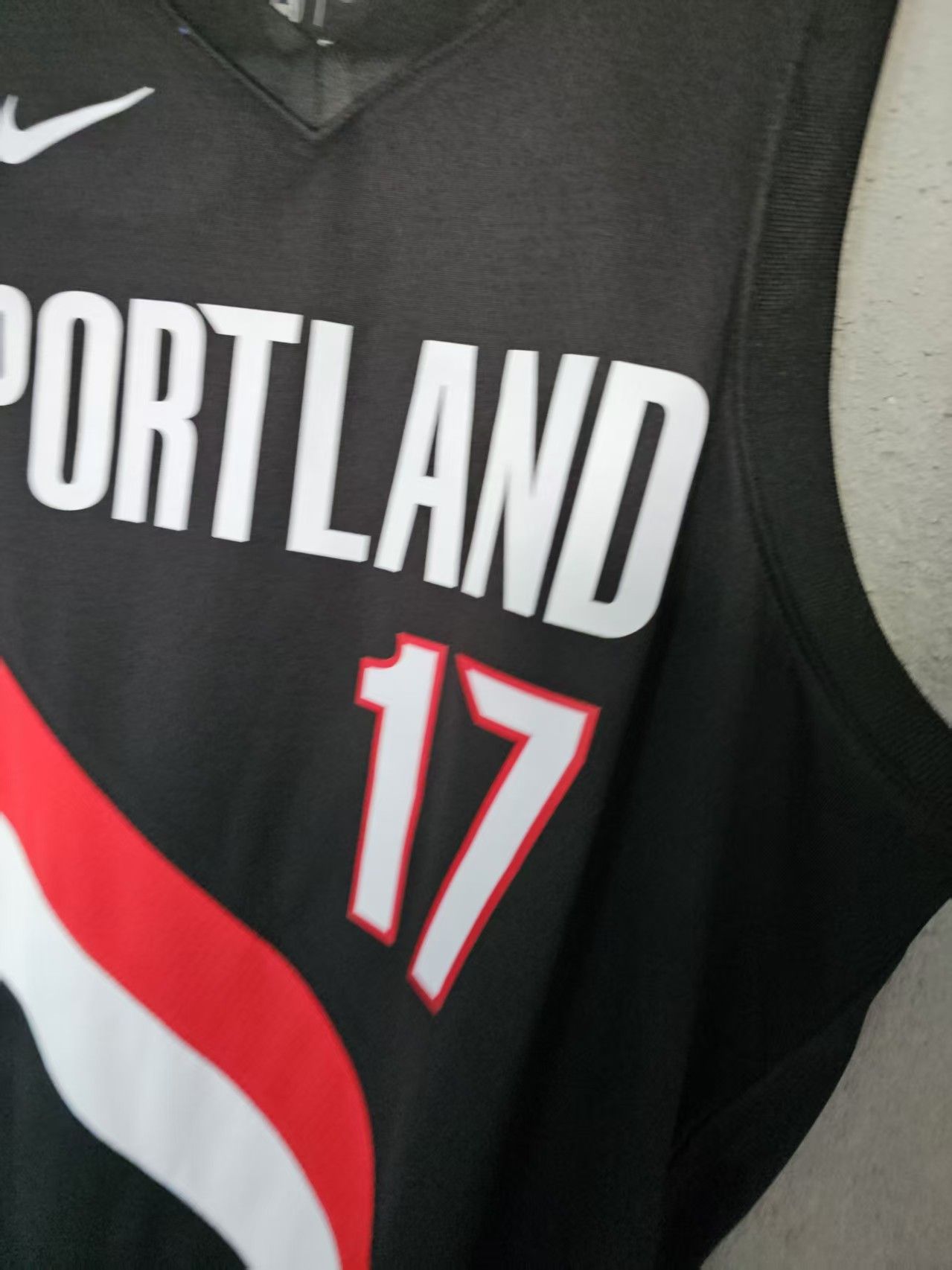 NBA Trail Blazers #17 Shaedon Sharpe Jersey 26 City Edition S Size US S / EU 44-46 / 1 - 4 Thumbnail