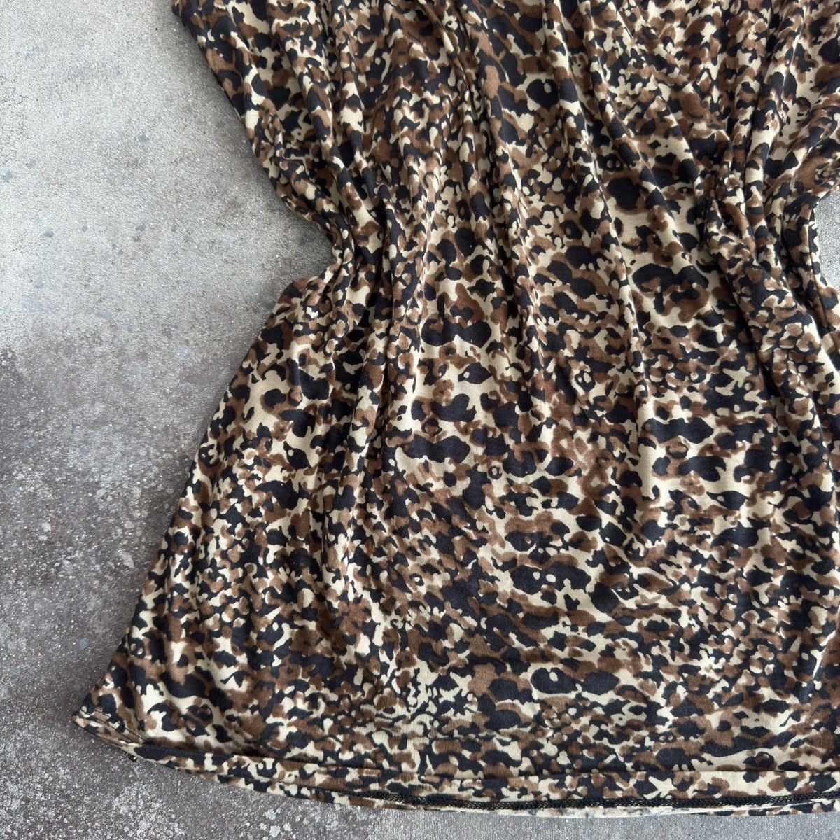 RRL Ralph Lauren × Ralph Lauren × Vintage Lauren Ralph Lauren Vintage Leopard Printed Boho Blouse Size M / US 6-8 / IT 42-44 - 5 Thumbnail