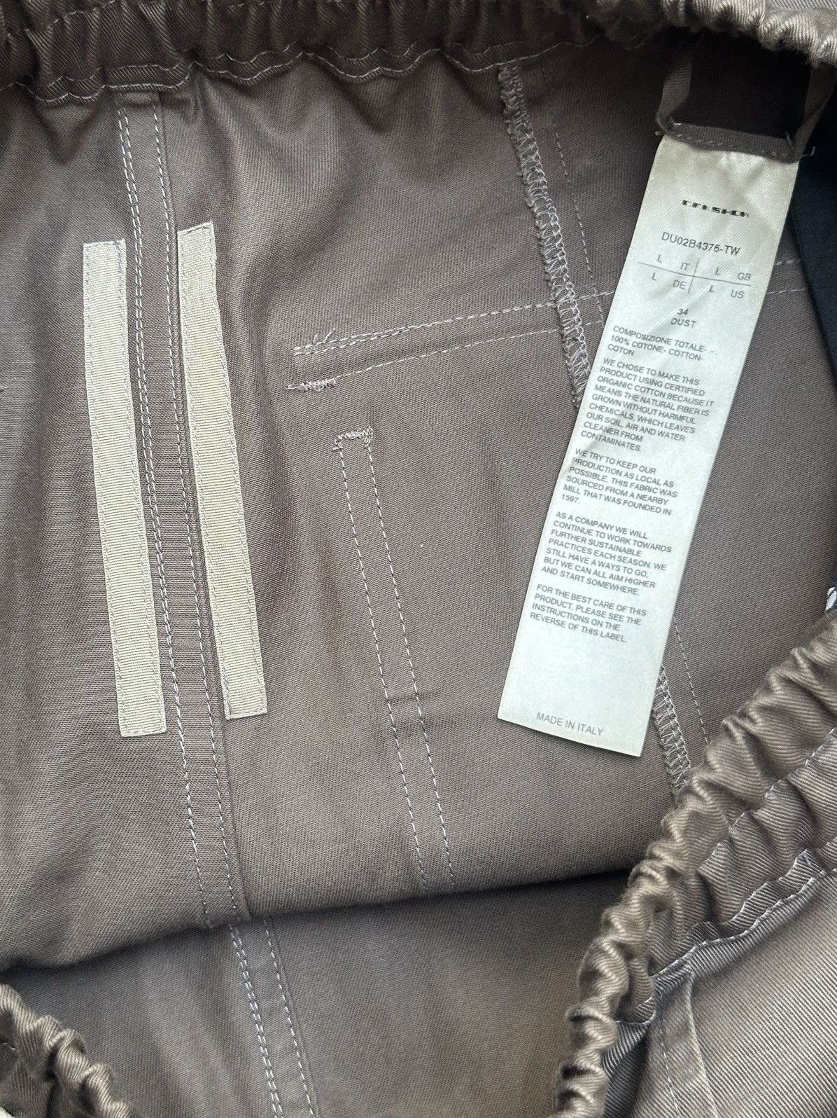 Rick Owens Drkshdw Rick Owens Drkshdw Cargos Size US 33 - 3 Thumbnail
