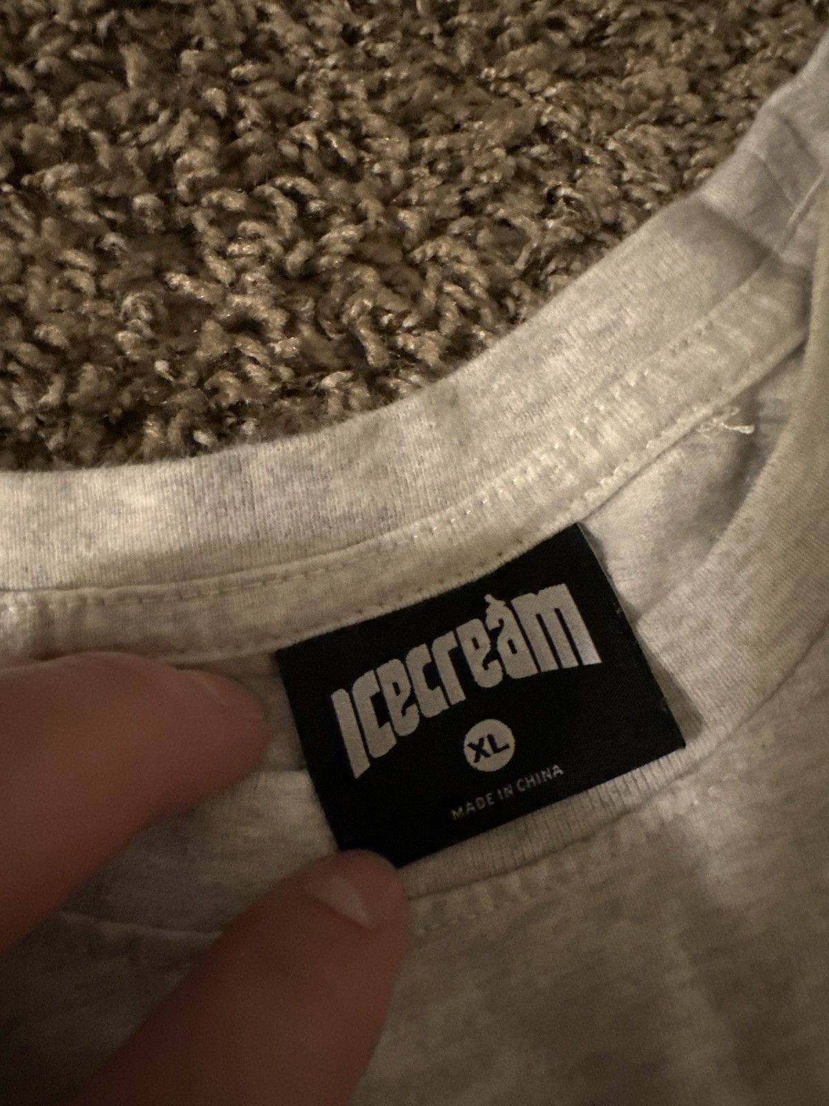 Icecream Grey ice cream tee Size US XL / EU 56 / 4 - 4 Thumbnail