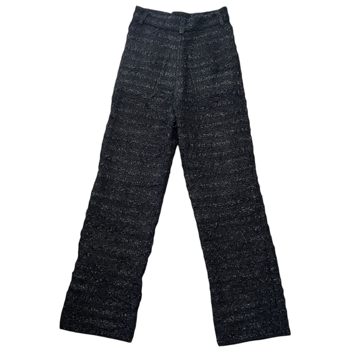 Balenciaga BALENCIAGA 2022AW DEMNA Textured Tweed Knit Baggy Pants Size US 27 - 14 Thumbnail