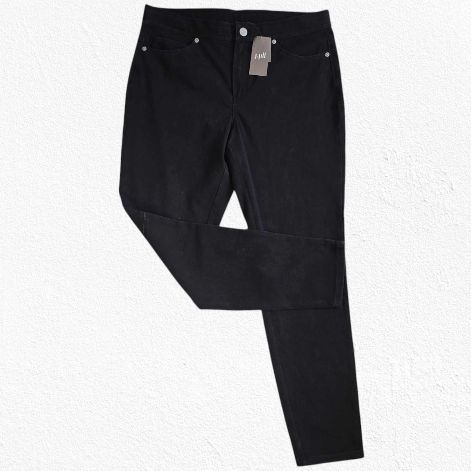 Other Black Skinny Pull-On Jeggings Size 10 Size 32" / US 10 / IT 46 - 12 Thumbnail