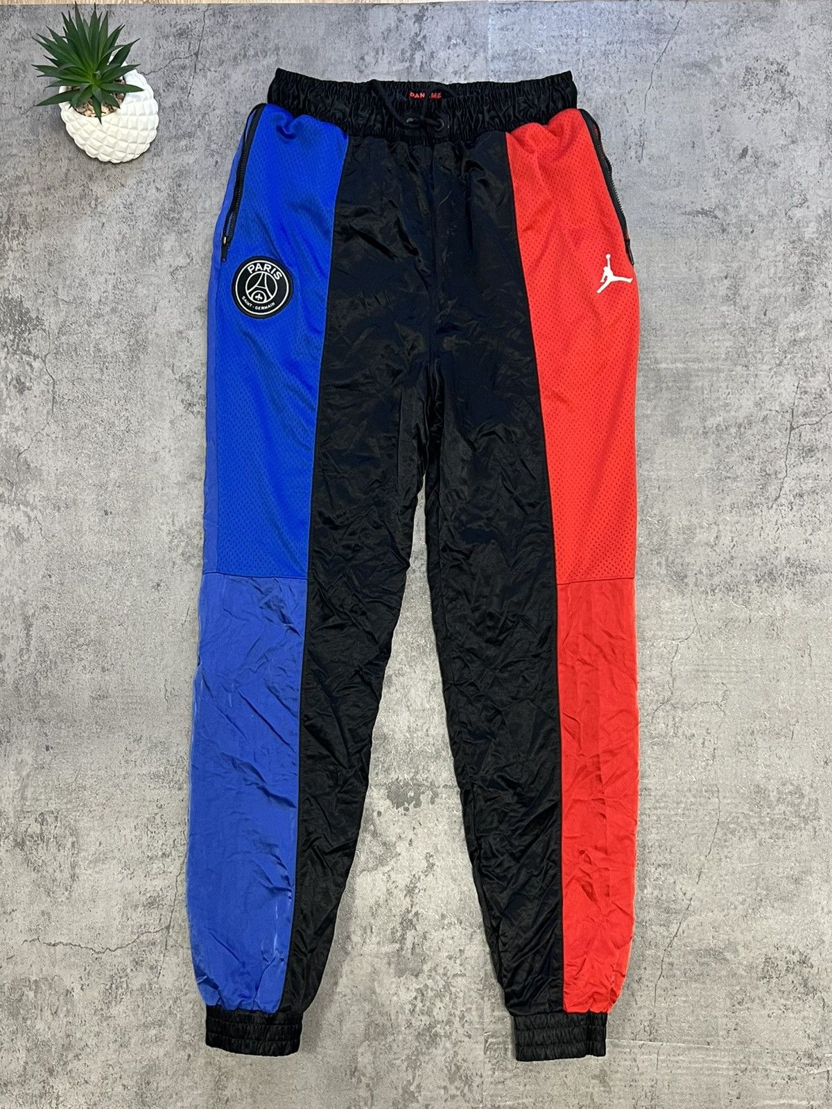Jordan Brand × Nike Nike Air Jordan PSG Panama Pants Size US 33 - 1 Thumbnail