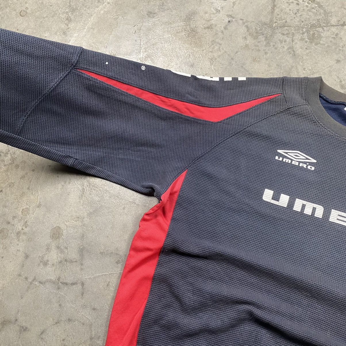 Umbro × Vintage Rare 90s Umbro Descente Japan Distressed Crewneck Size US L / EU 52-54 / 3 - 3 Thumbnail