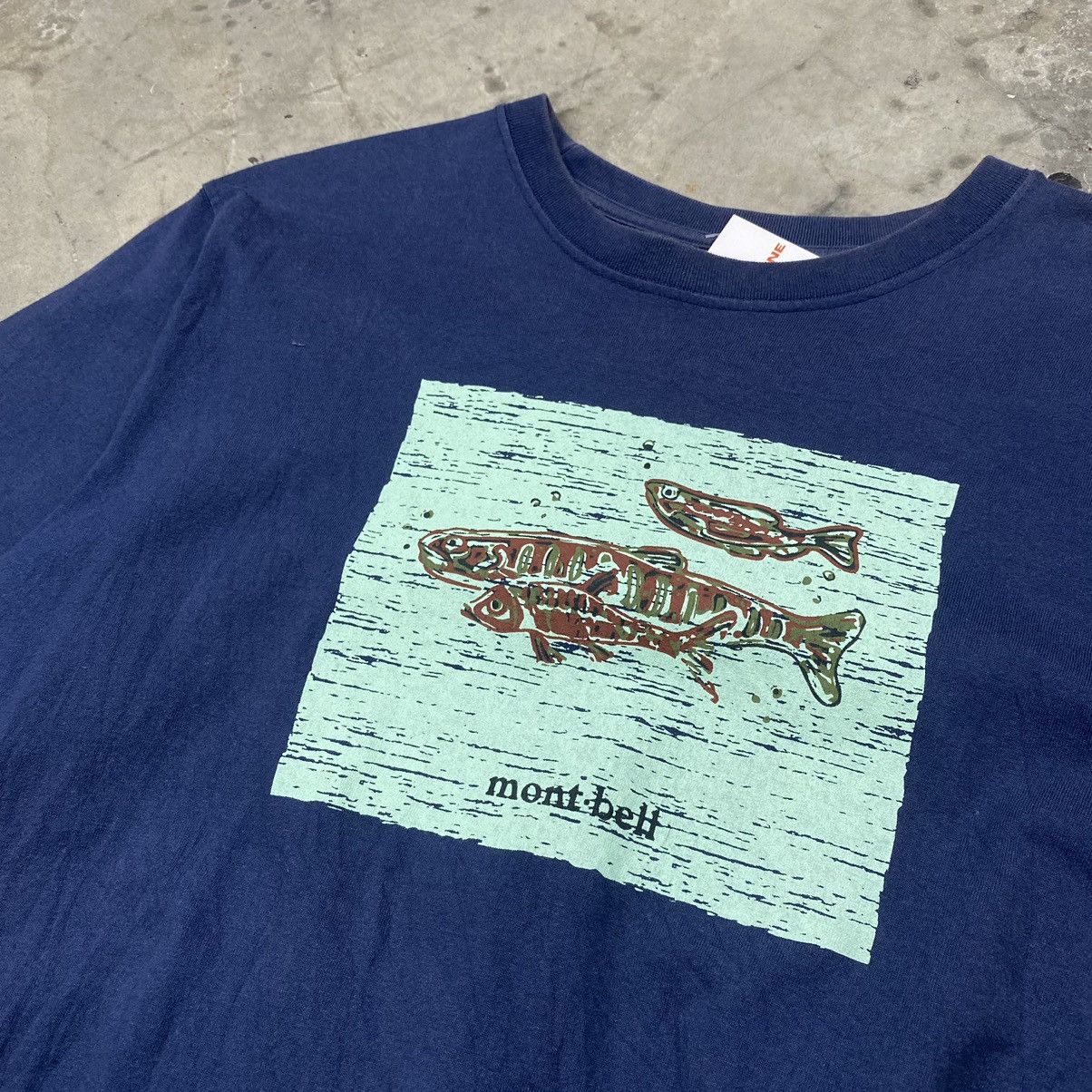 Montbell × Vintage y2k Montbell Art Frame Tee Size US M / EU 48-50 / 2 - 2 Thumbnail