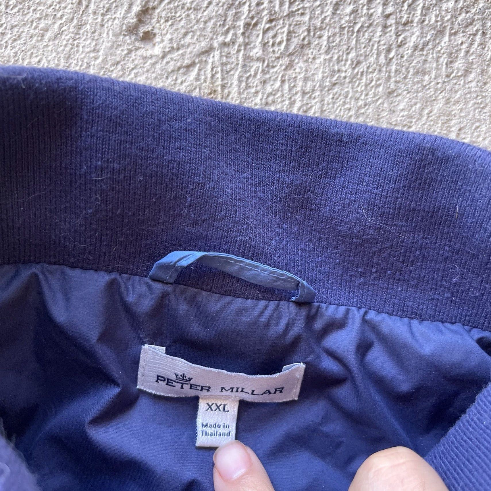 Peter Millar Peter Millar Jacket Mens 2XL Blue Windbreaker Zip Up Golf Performance Basic Size US XXL / EU 58 / 5 - 7 Thumbnail