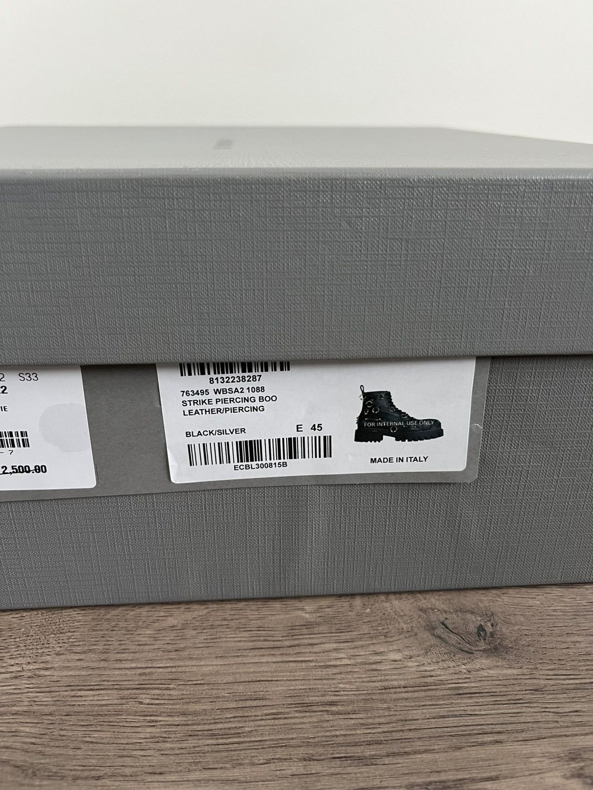 Balenciaga Balenciaga Leather Strike Piercing Boot 45 Size US 12 / EU 45 - 16 Thumbnail