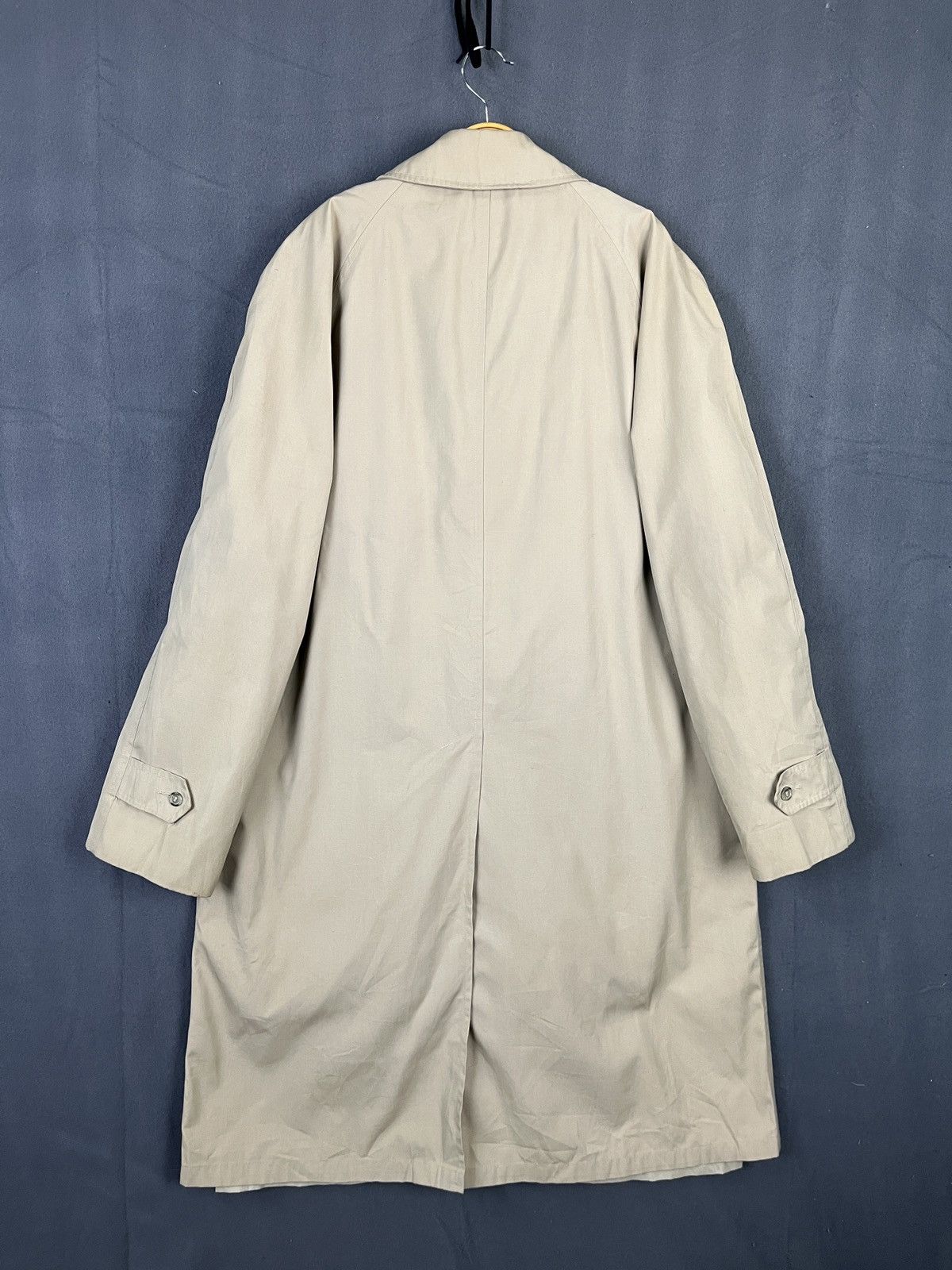 Botany 500 × Vintage Vintage Trench Jacket Coat Made in USA Fur Lined Size US M / EU 48-50 / 2 - 2 Thumbnail