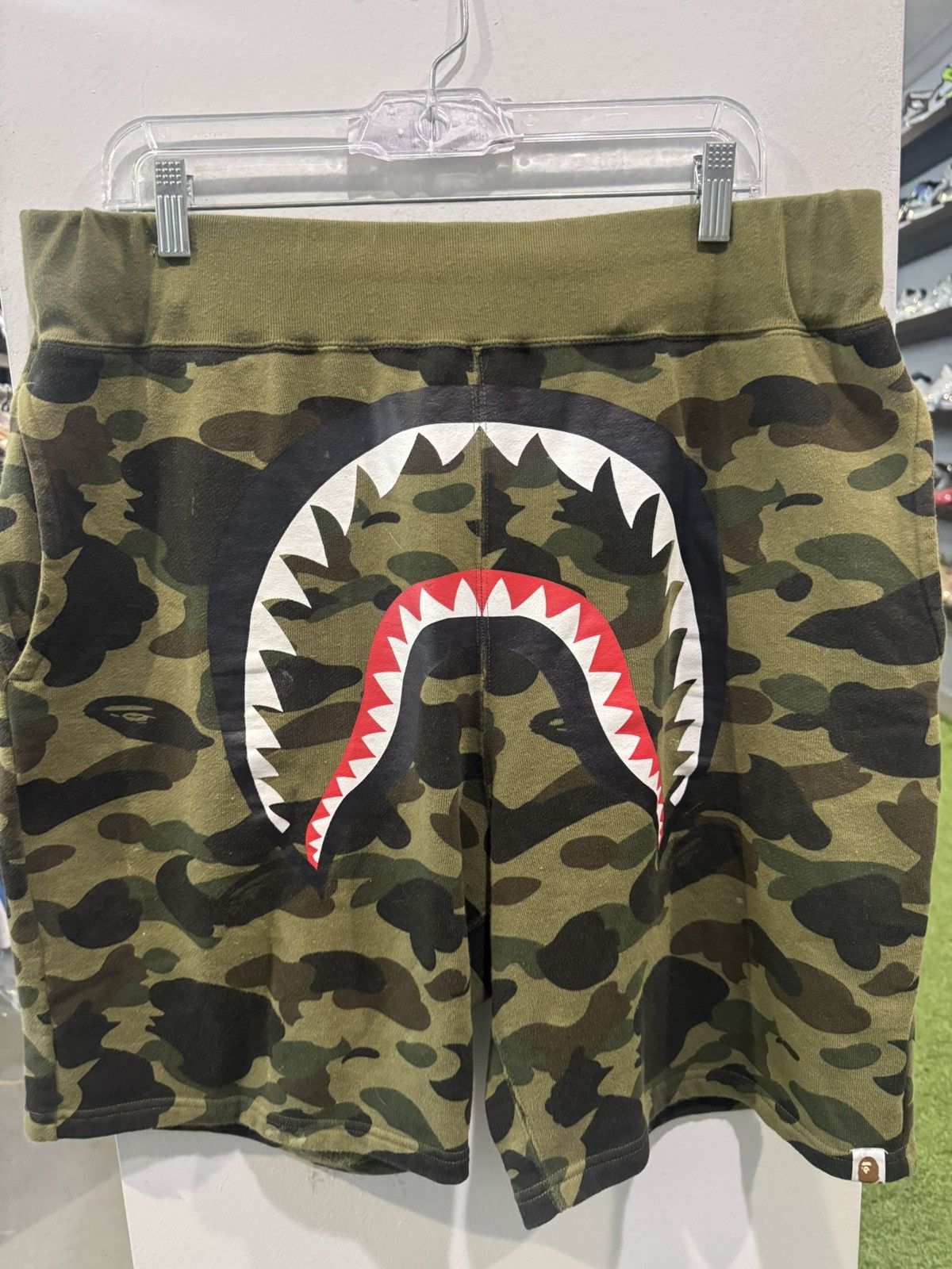 Bape Bape ABC Shark Camo Shorts Size US 36 / EU 52 - 3 Thumbnail
