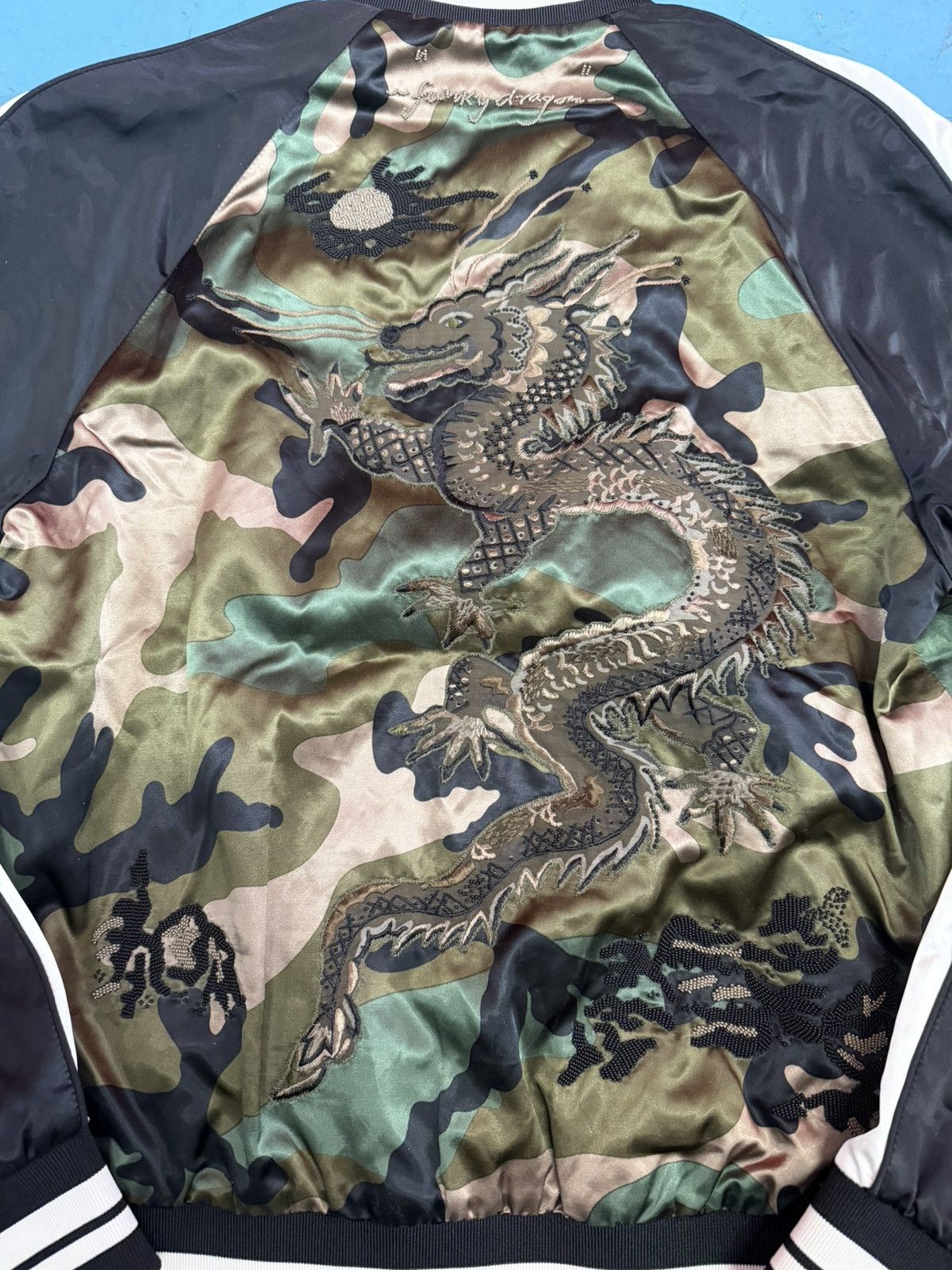 Valentino VALENTINO FUNKY DRAGON SOUVENIR JACKET Size US M / EU 48-50 / 2 - 3 Thumbnail