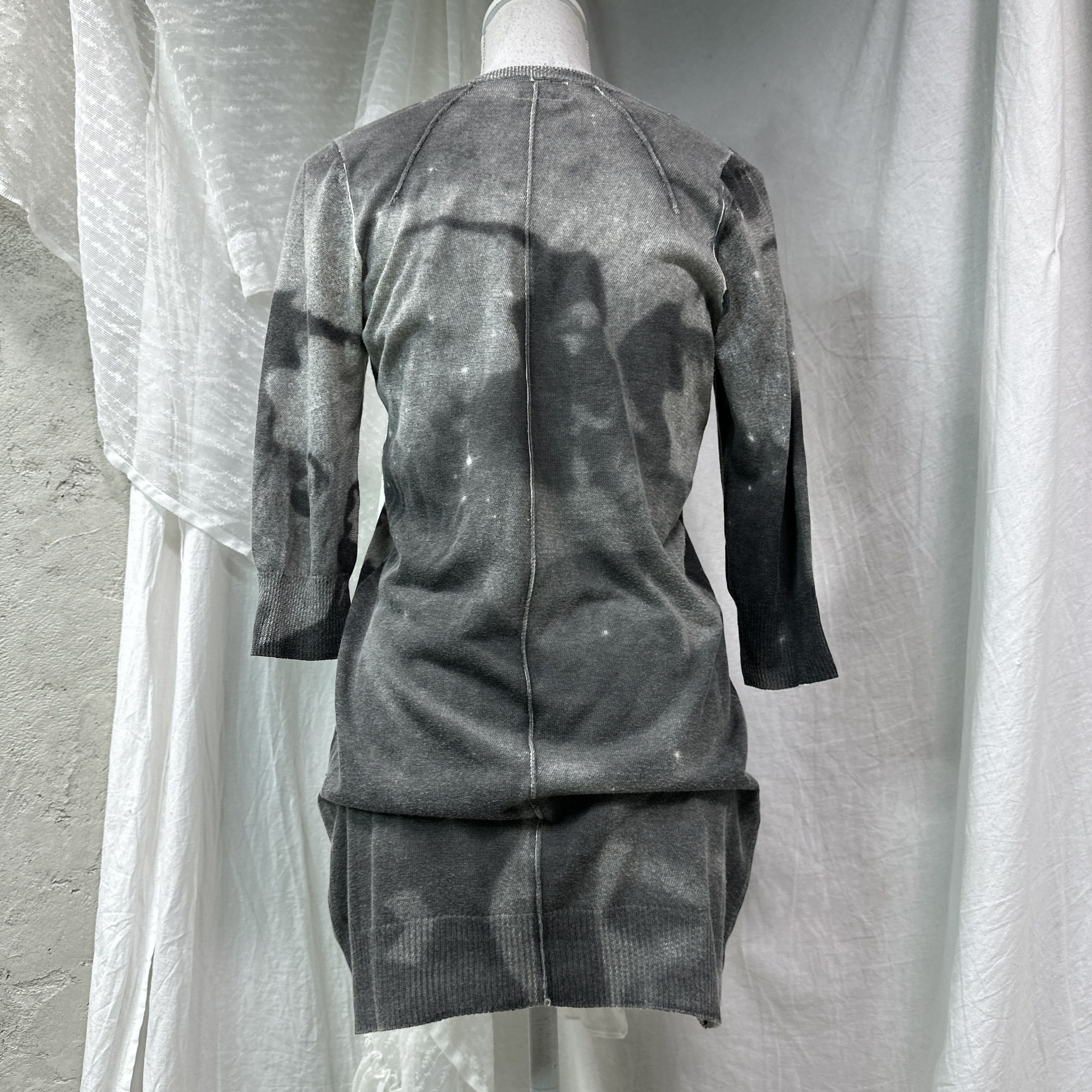 Diesel Vintage Avant Garde Diesel Fullprint Sweater / Dress 00s Size S / US 4 / IT 40 - 7 Thumbnail