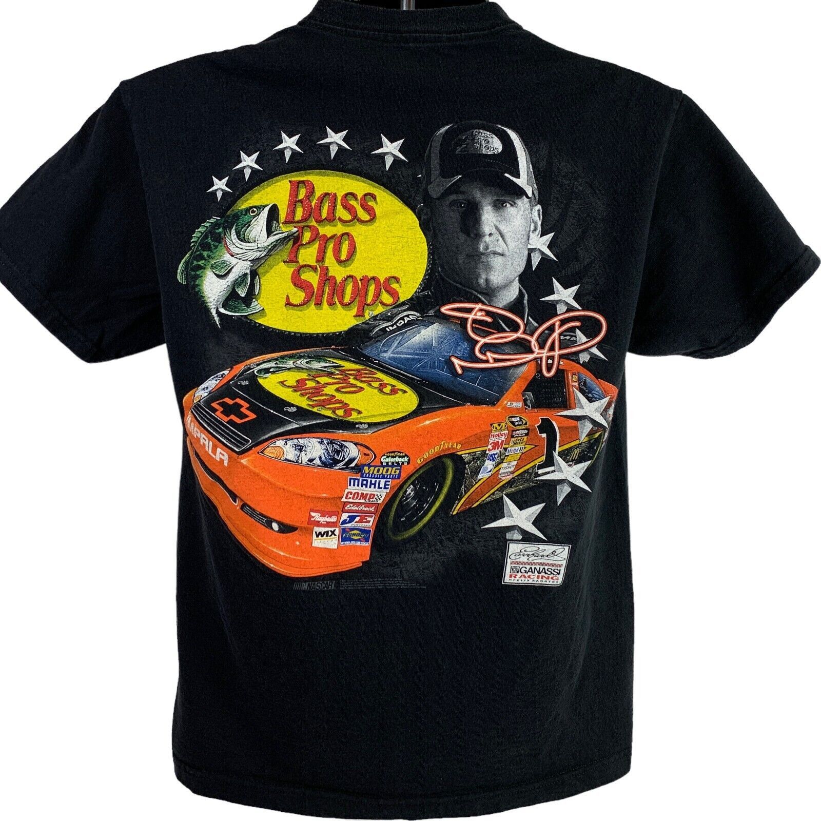 Delta Jamie McMurray Bass Pro Shops T Shirt NASCAR M Medium Size US M / EU 48-50 / 2 - 3 Thumbnail