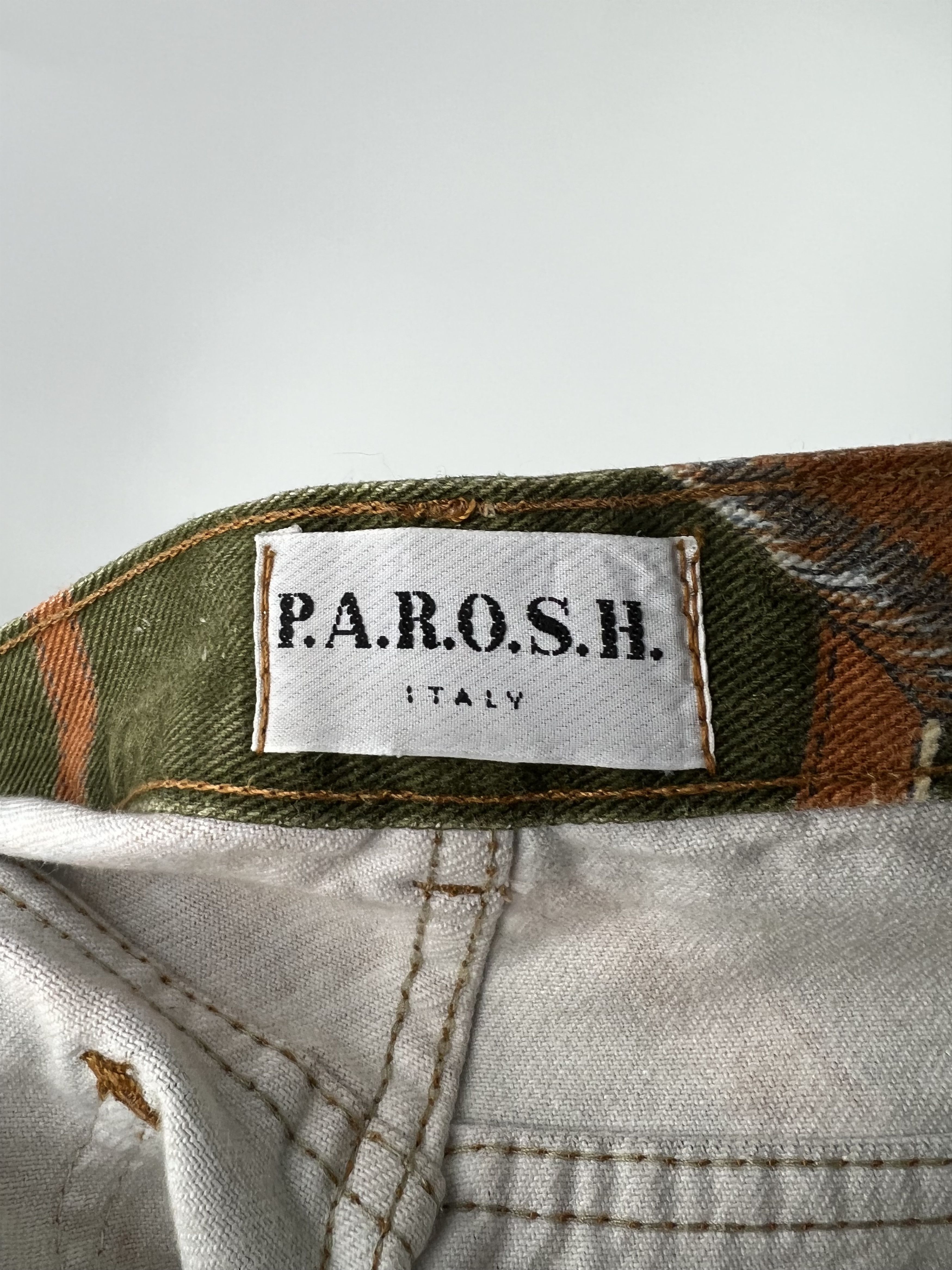 Vintage Parosh Rare Vintage Printed Jeans Size 31 Made in Italy Size 25" / US 0 / IT 36 - 7 Thumbnail