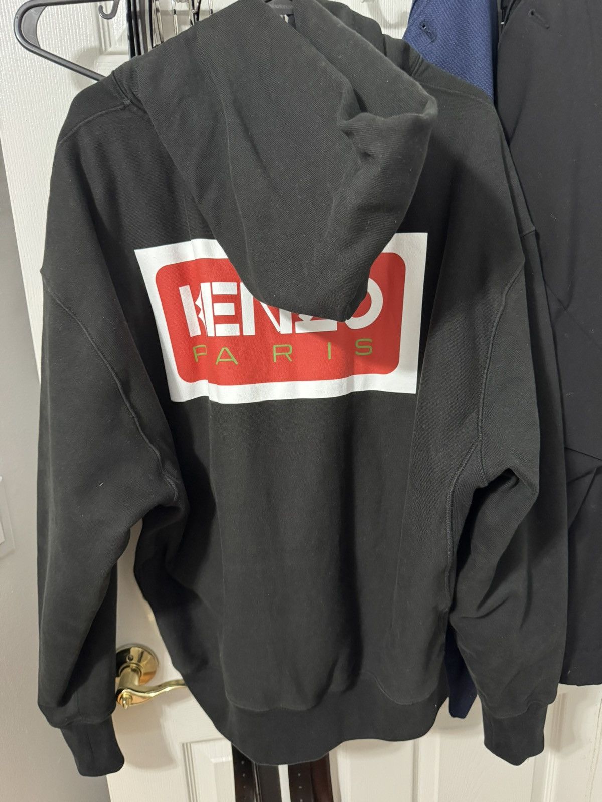 Kenzo Kenzo Paris Classic Logo Hoodie Size US L / EU 52-54 / 3 - 2 Thumbnail