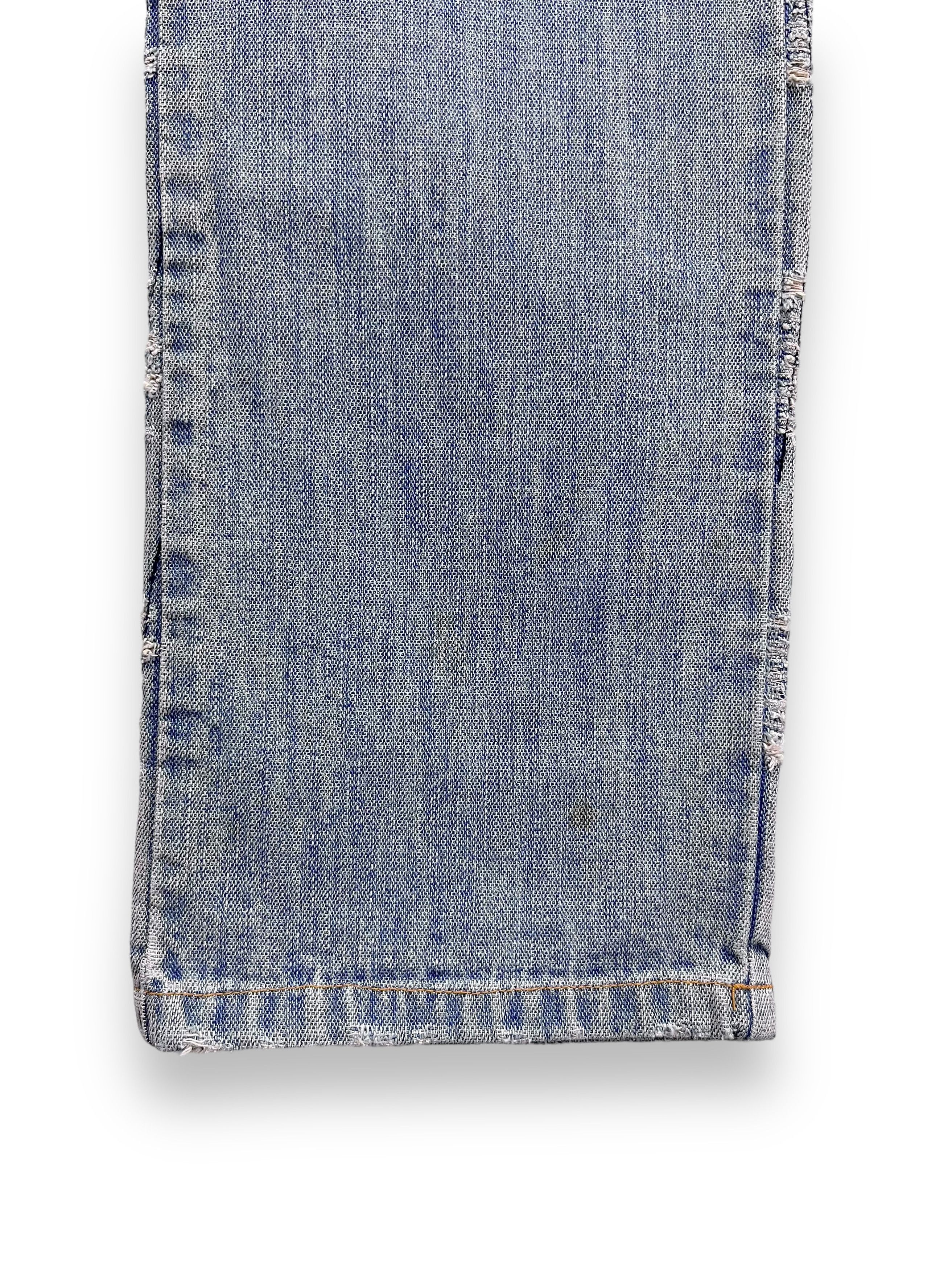Addict Clothes Japan GUMU Hagi Distressed Design Lightwash Hysteric Glamour Style Size US 32 / EU 48 - 13 Thumbnail