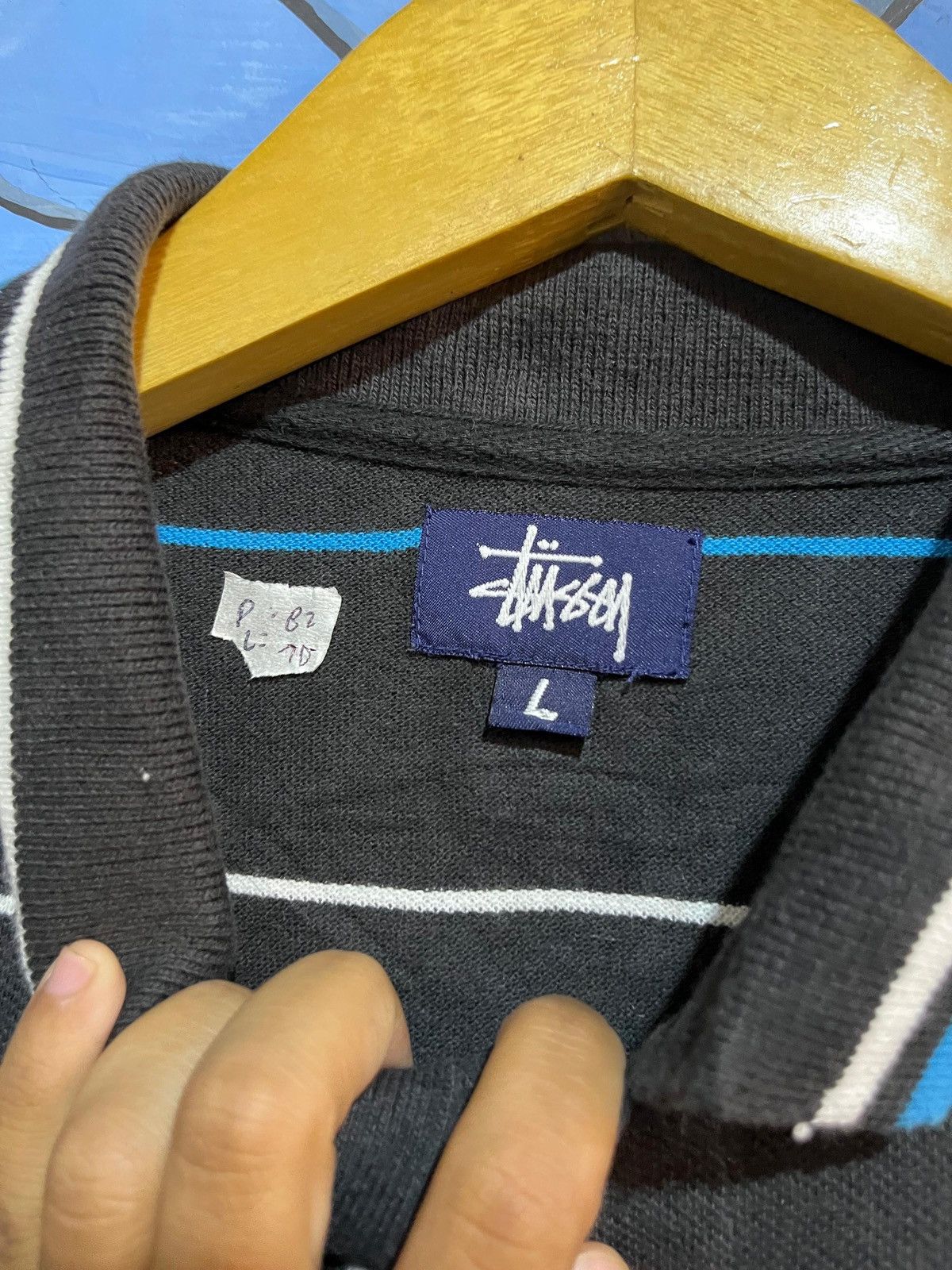 Stussy Rare stussy polo vintage vespa Size US L / EU 52-54 / 3 - 3 Thumbnail