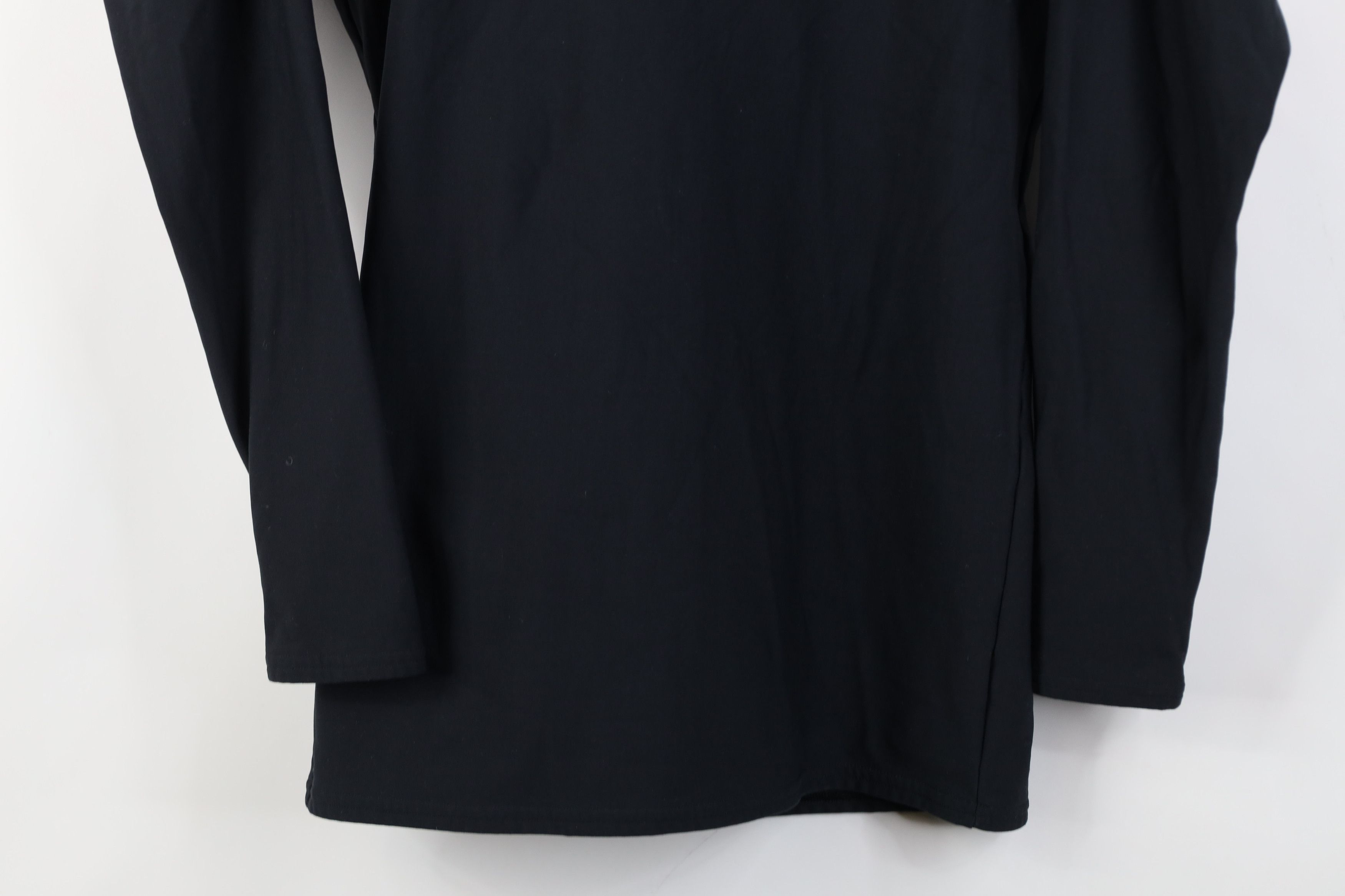 Under Armour Vintage Under Armour Compression Mock Neck T-Shirt Black USA Size US XL / EU 56 / 4 - 3 Thumbnail