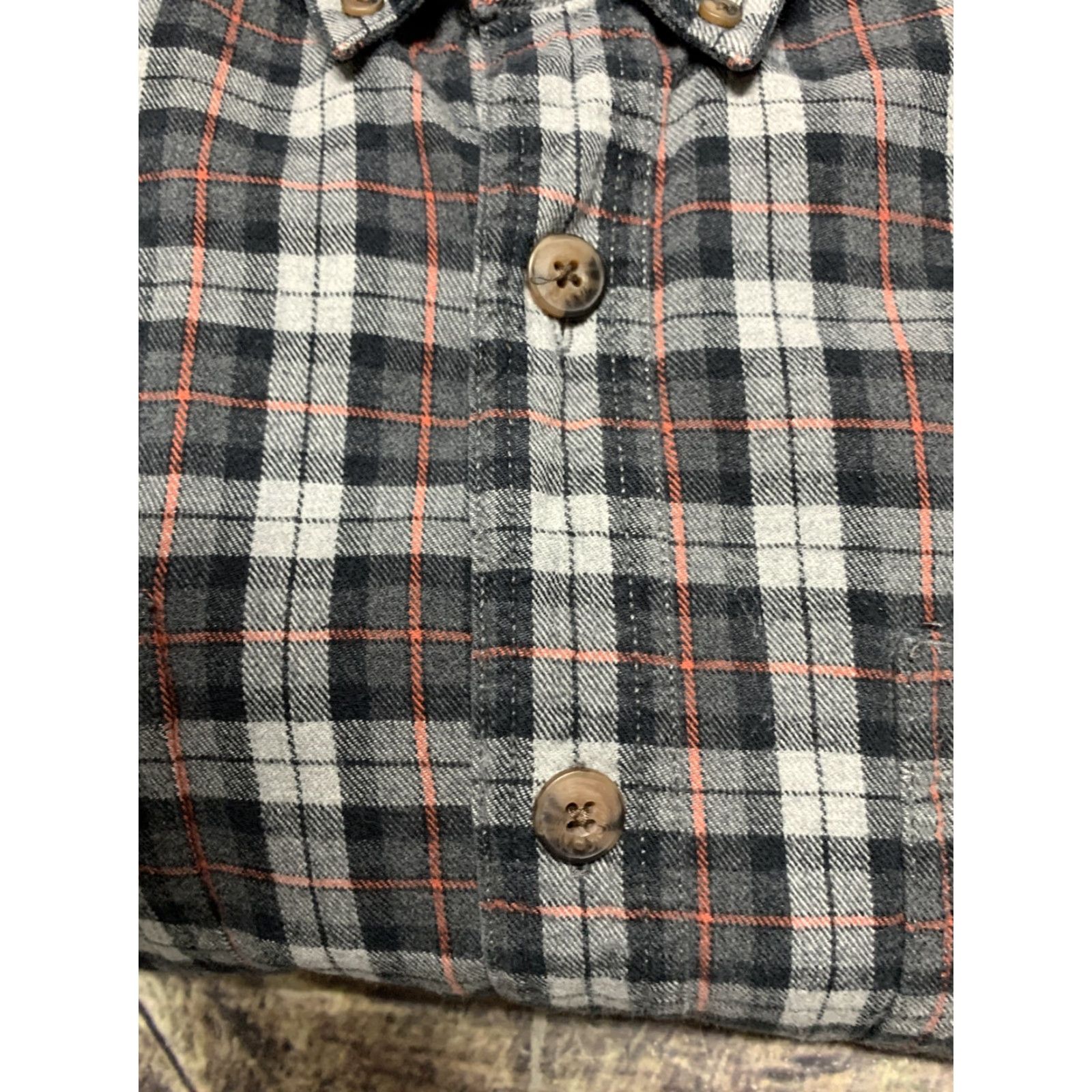 CO Duluth Flannel Shirt Mens L Button Up Black Gray Plaid Long Sleeve Regular Fit Casual Vintage: No Size US L / EU 52-54 / 3 - 5 Thumbnail