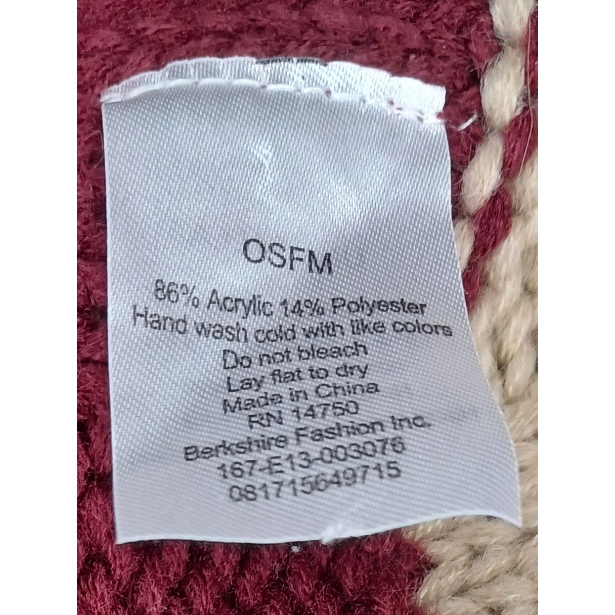 Other Women's Multicolored Scarf 5 Ft Size ONE SIZE - 4 Thumbnail
