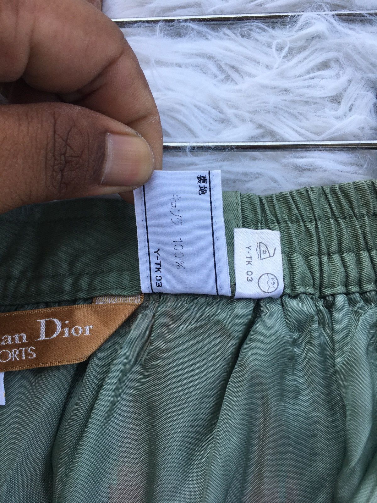 Christian Dior Monsieur Rare Vintage Christian Dior Checkered Mini Skirt Size 22" - 9 Thumbnail