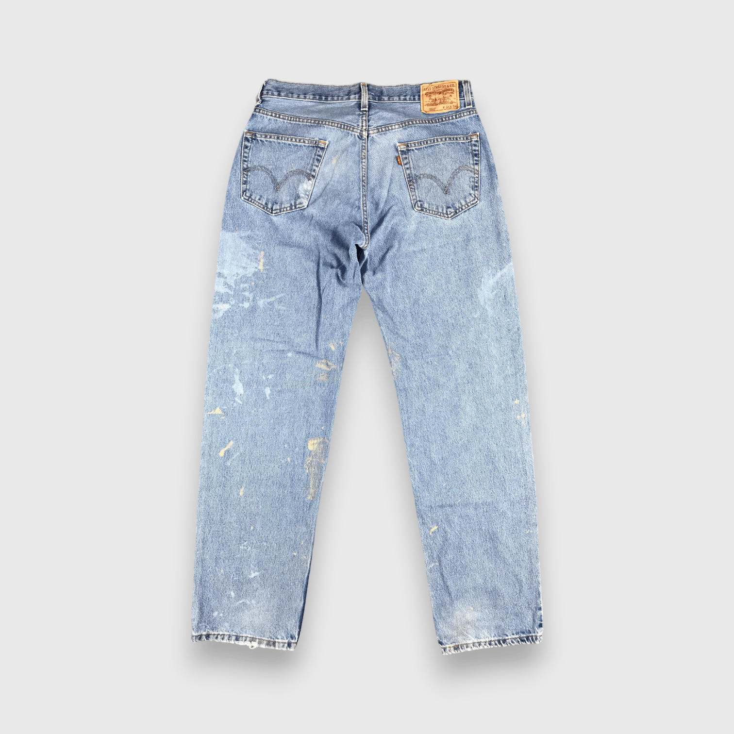 Levi's Vintage Blue Wash Levis 550 Jeans-J2003 Size US 35 - 2 Thumbnail