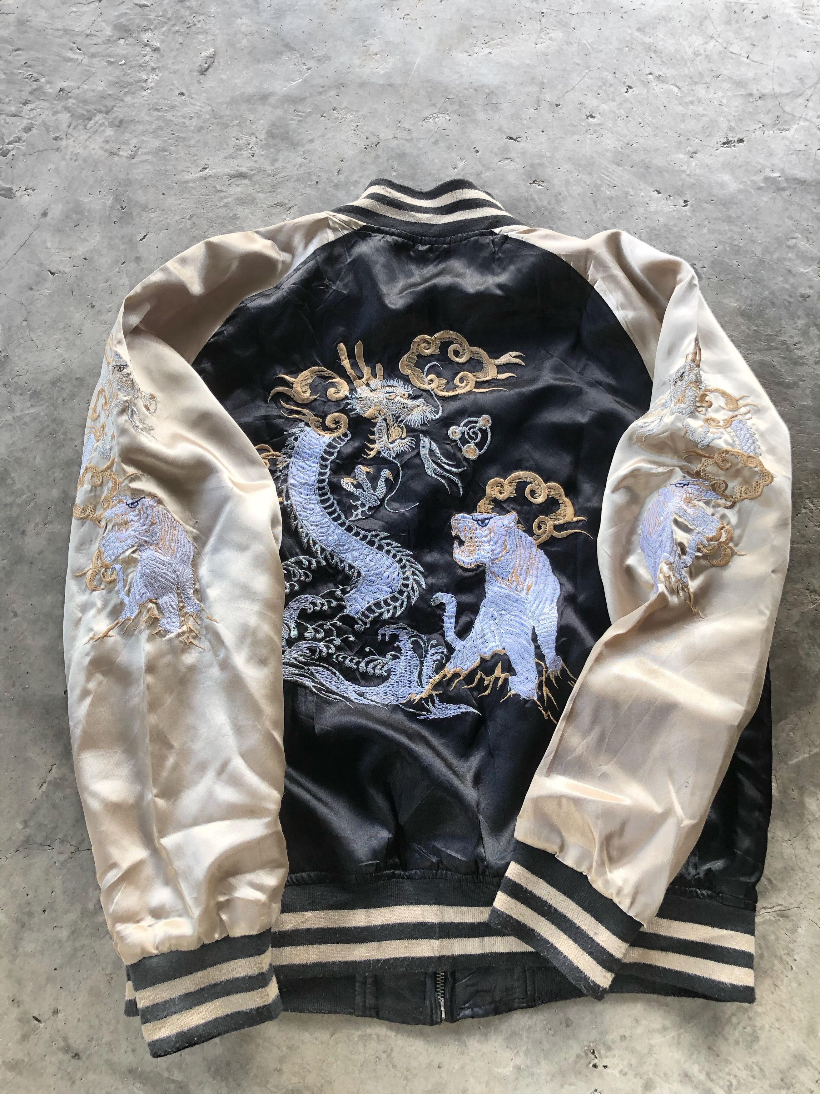 Japanese Brand × Toyo Enterprises Vintage "Tiger" Sukajan Japan Jacket Size US L / EU 52-54 / 3 - 2 Thumbnail