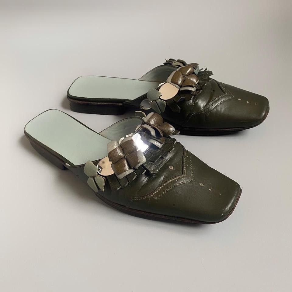 Prada × Vintage prada spring/summer 1999 sabots Size US 8 / IT 38 - 4 Thumbnail