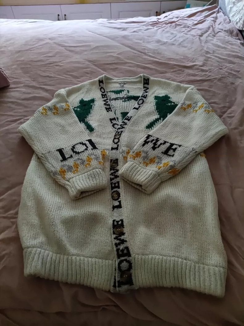 Loewe LOEWE woollen sweater Size L / US 10 / IT 46 - 2 Thumbnail