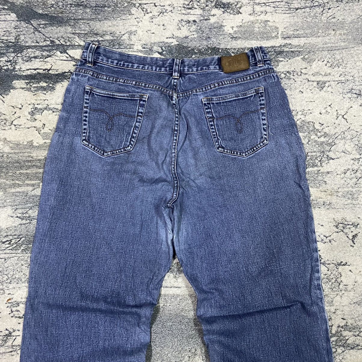 Jean × Ralph Lauren × Vintage Vintage RLL Lauren Ralph Lauren Light Weight Denim Jeans Size 33" - 9 Thumbnail