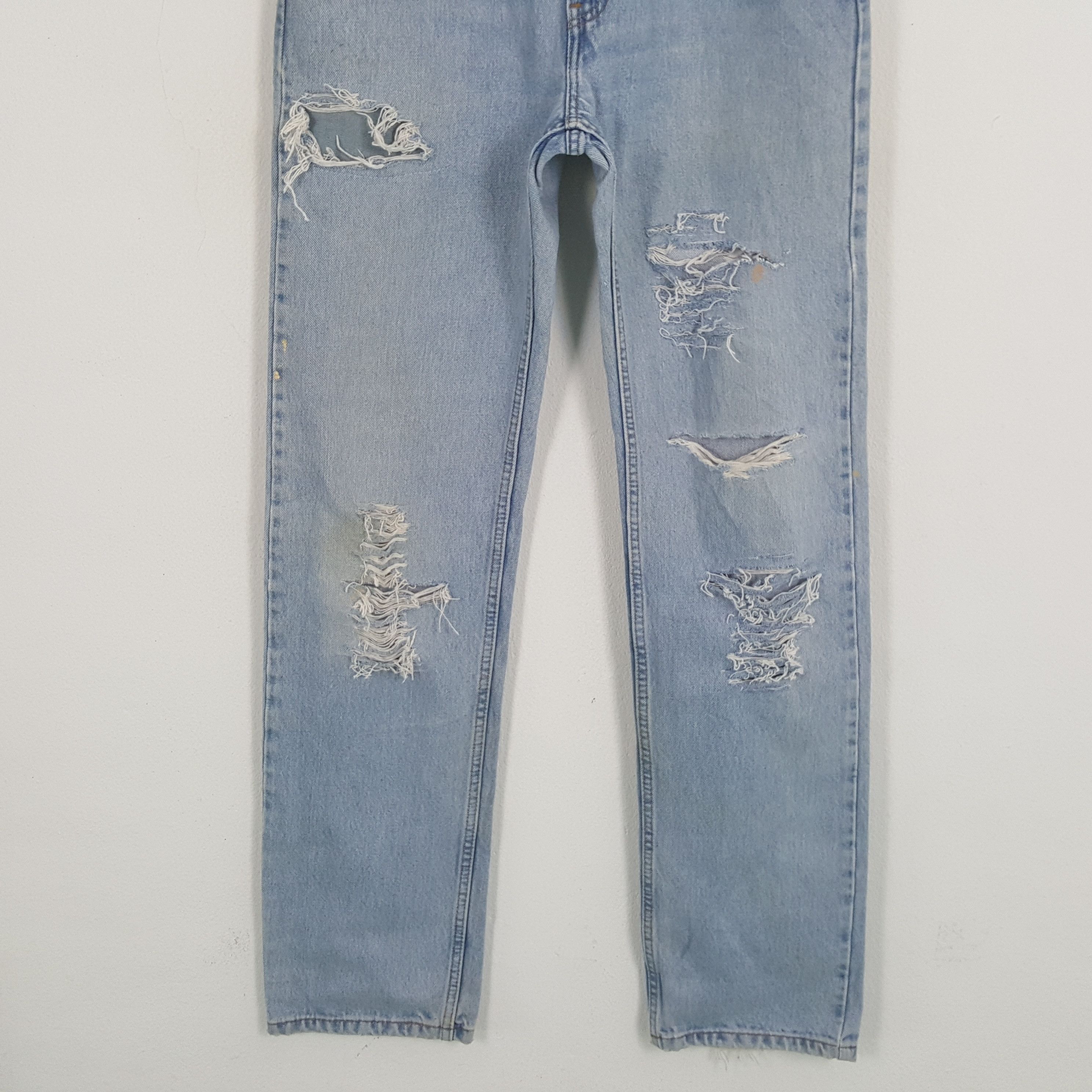 Levi's × Vintage LEVI'S Streetwear Style Distressed Jeans Size US 32 / EU 48 - 3 Thumbnail