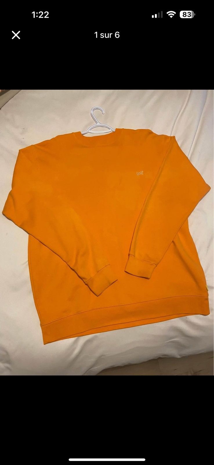 Golf Wang Golf wang crewneck orange Size US XL / EU 56 / 4 - 1 Thumbnail