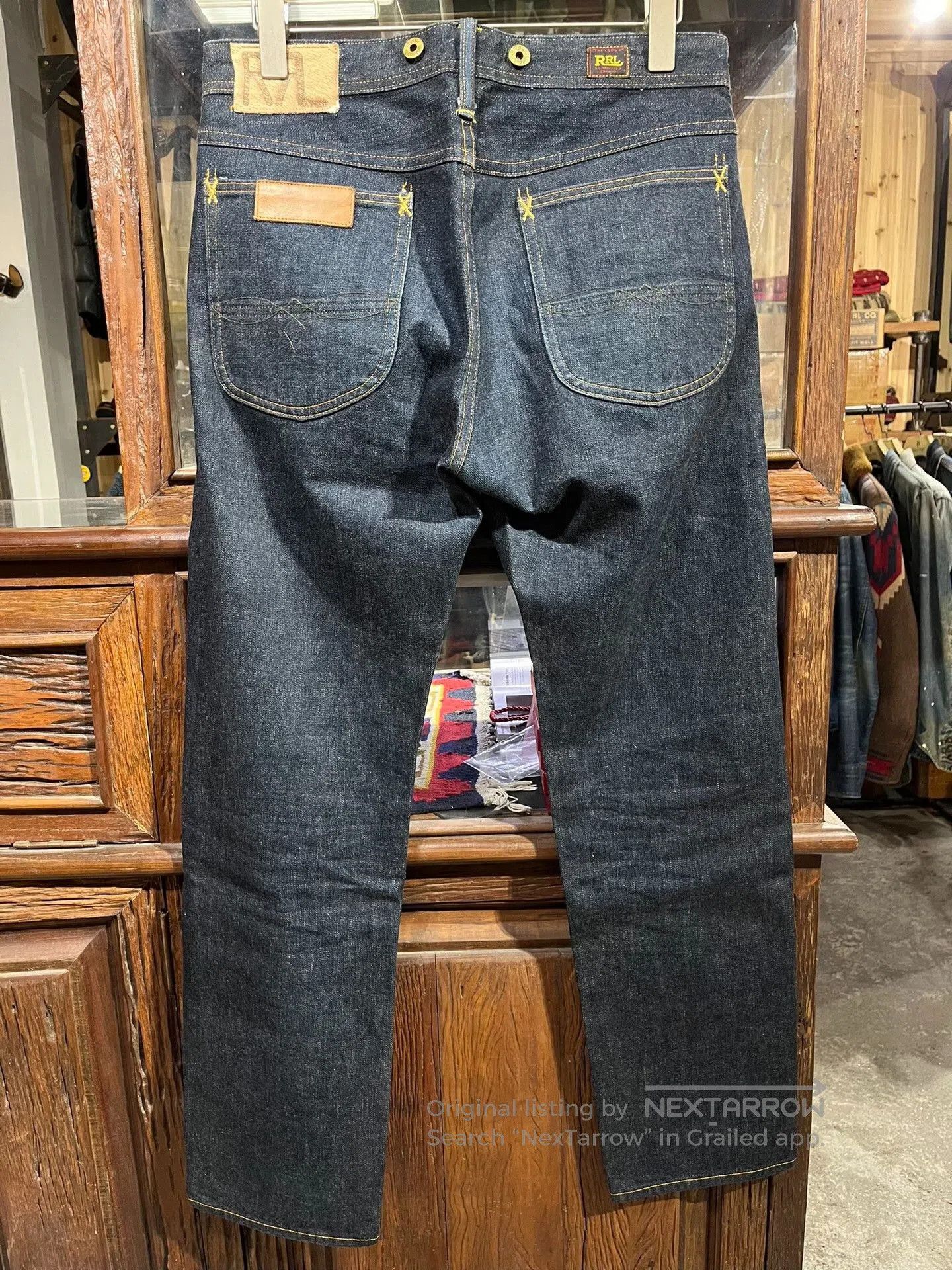 RRL Ralph Lauren RRL Limited Edition Denim Jeans. Size US 31 - 2 Thumbnail
