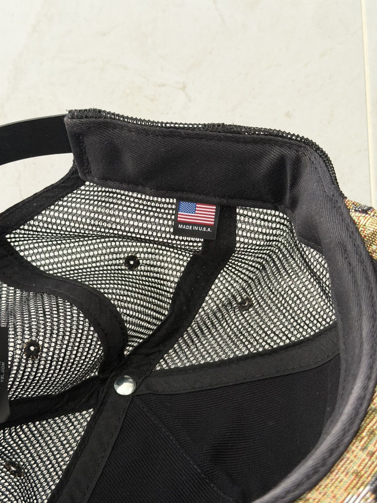 Saint Laurent Paris Saint Laurent SS16 Moon USA Flag Snapback Size ONE SIZE - 4 Thumbnail