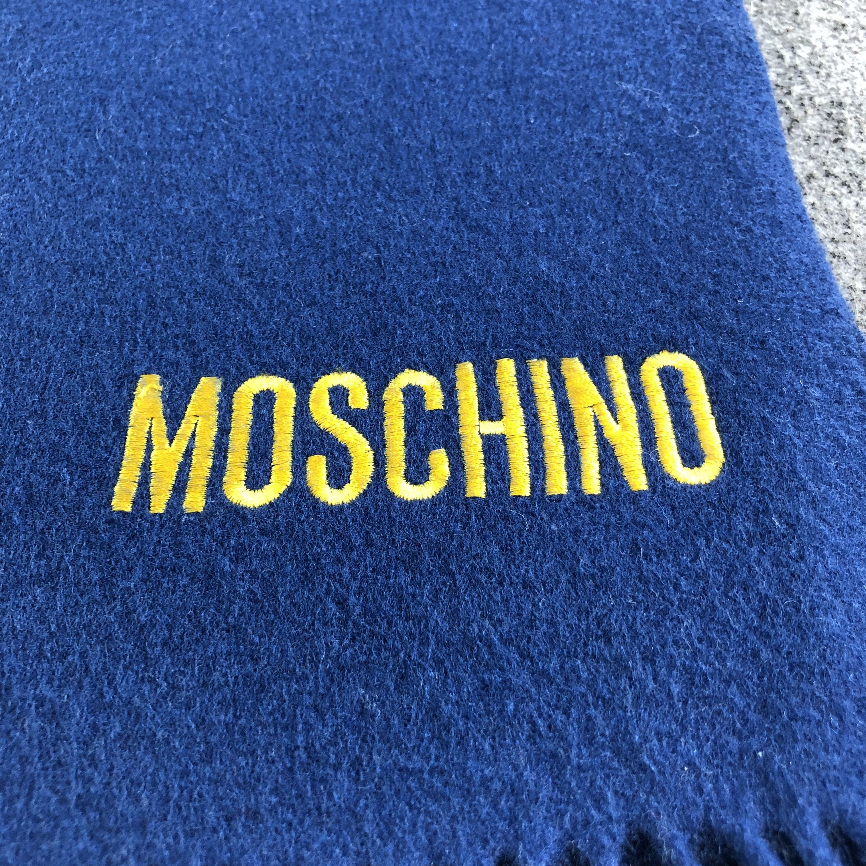 Moschino Moschino Wool Scarf Muffler Neckwear V2123 Size ONE SIZE - 4 Thumbnail