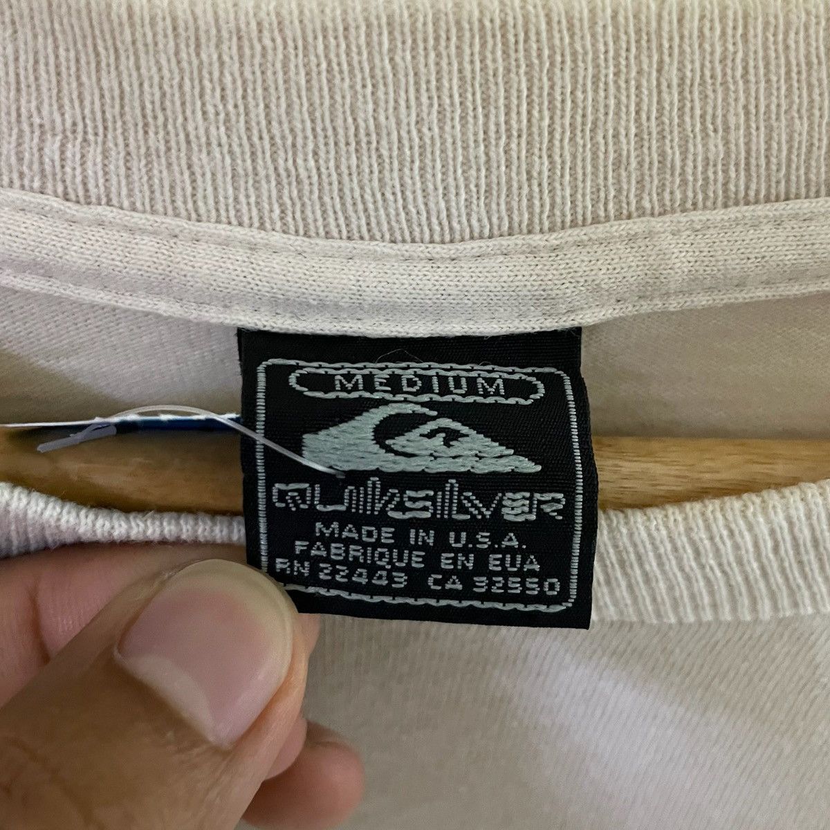 Quiksilver × Vintage Vintage 90’s Quicksilver Made in Usa Size US L / EU 52-54 / 3 - 8 Thumbnail