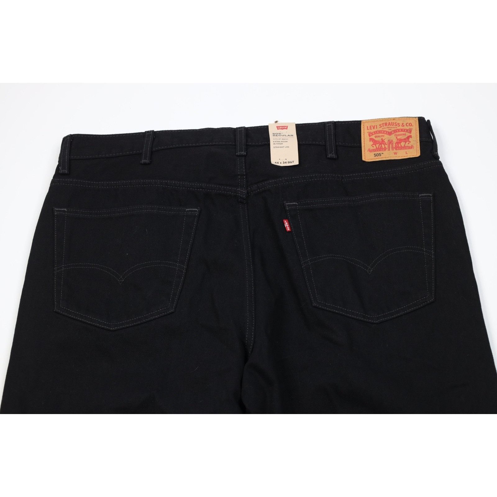 Levi's Deadstock Y2K Levis 505 Regular Fit Straight Leg Jeans Size US 44 / EU 60 - 10 Thumbnail
