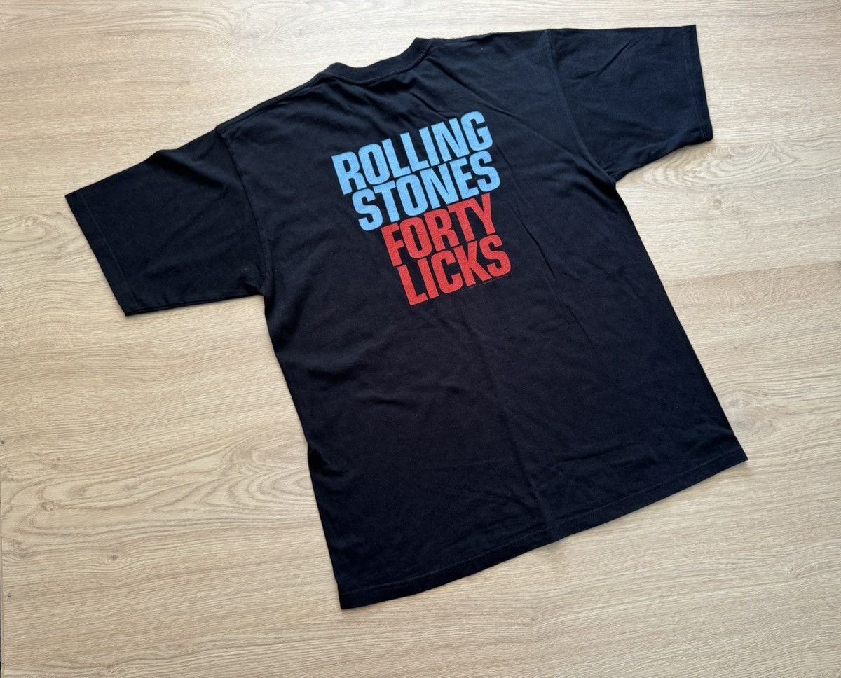 The Rolling Stones Vintage 00s 2002 The Rolling Stones Forty Licks Tour T-Shirt Size US M / EU 48-50 / 2 - 3 Thumbnail